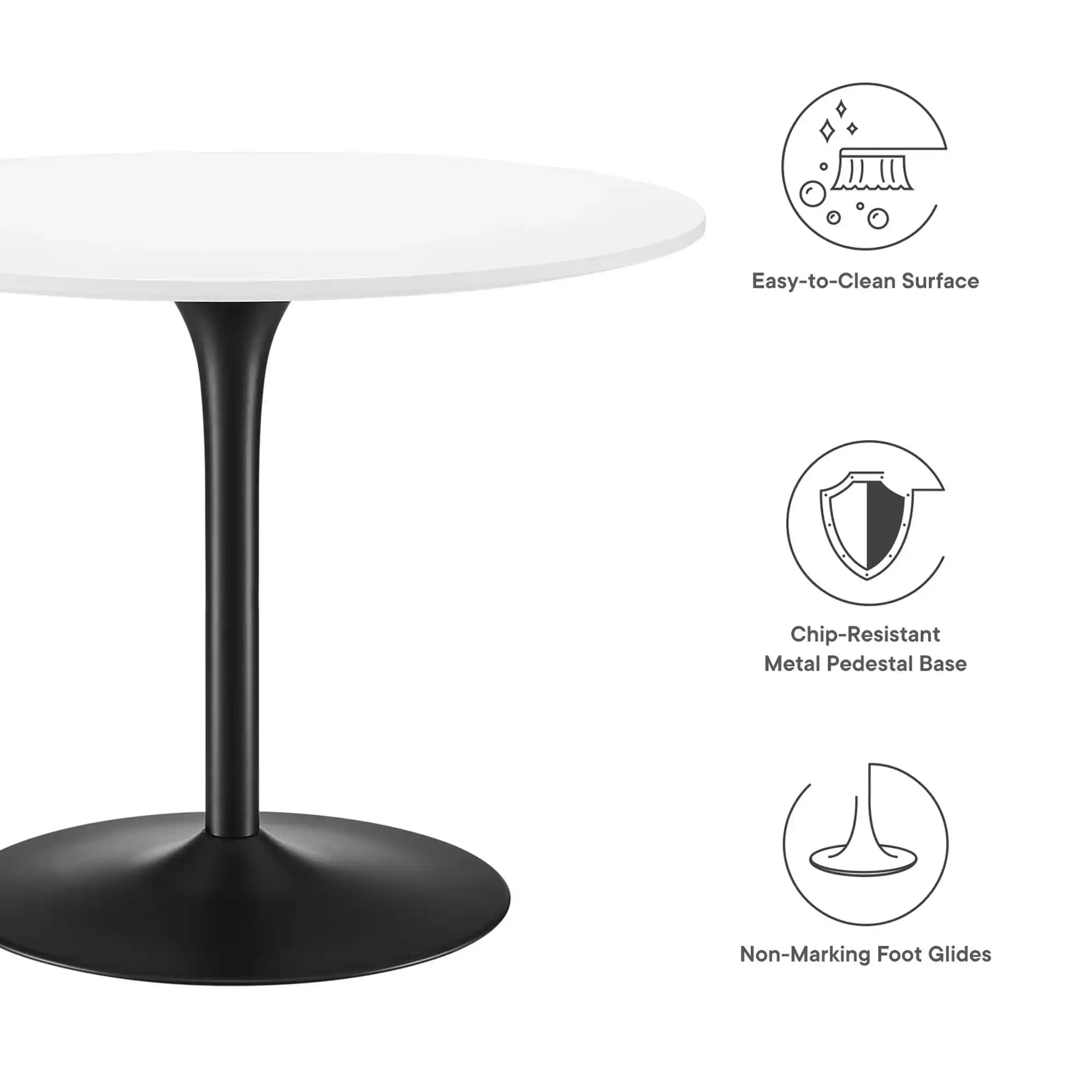Pursuit 40" Dining Table by Modway - Best Buy Furniture