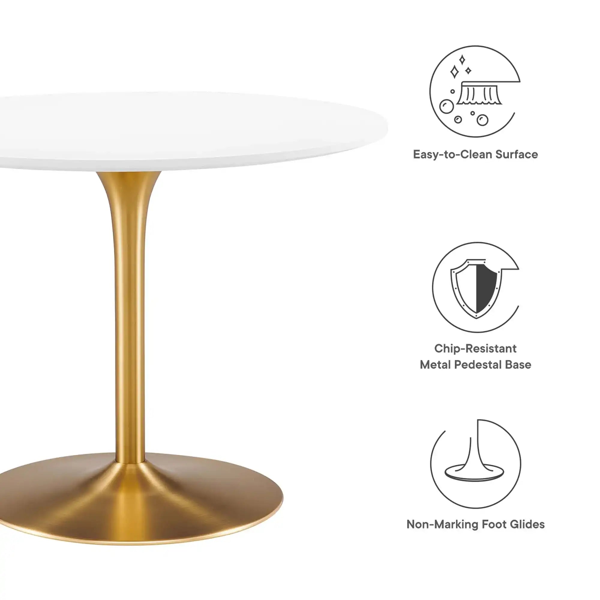 Pursuit 40" Dining Table by Modway - Best Buy Furniture