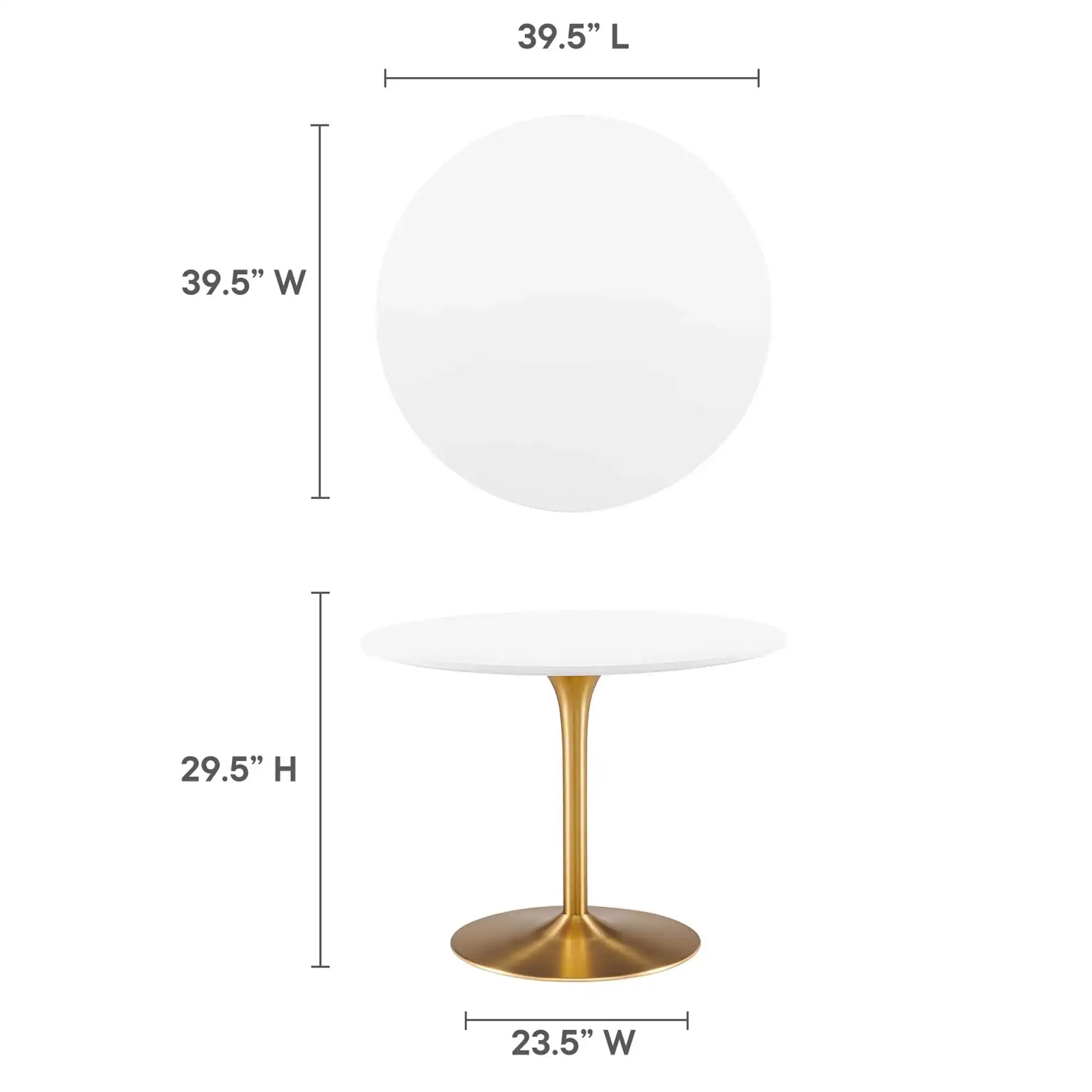 Pursuit 40" Dining Table by Modway - Best Buy Furniture