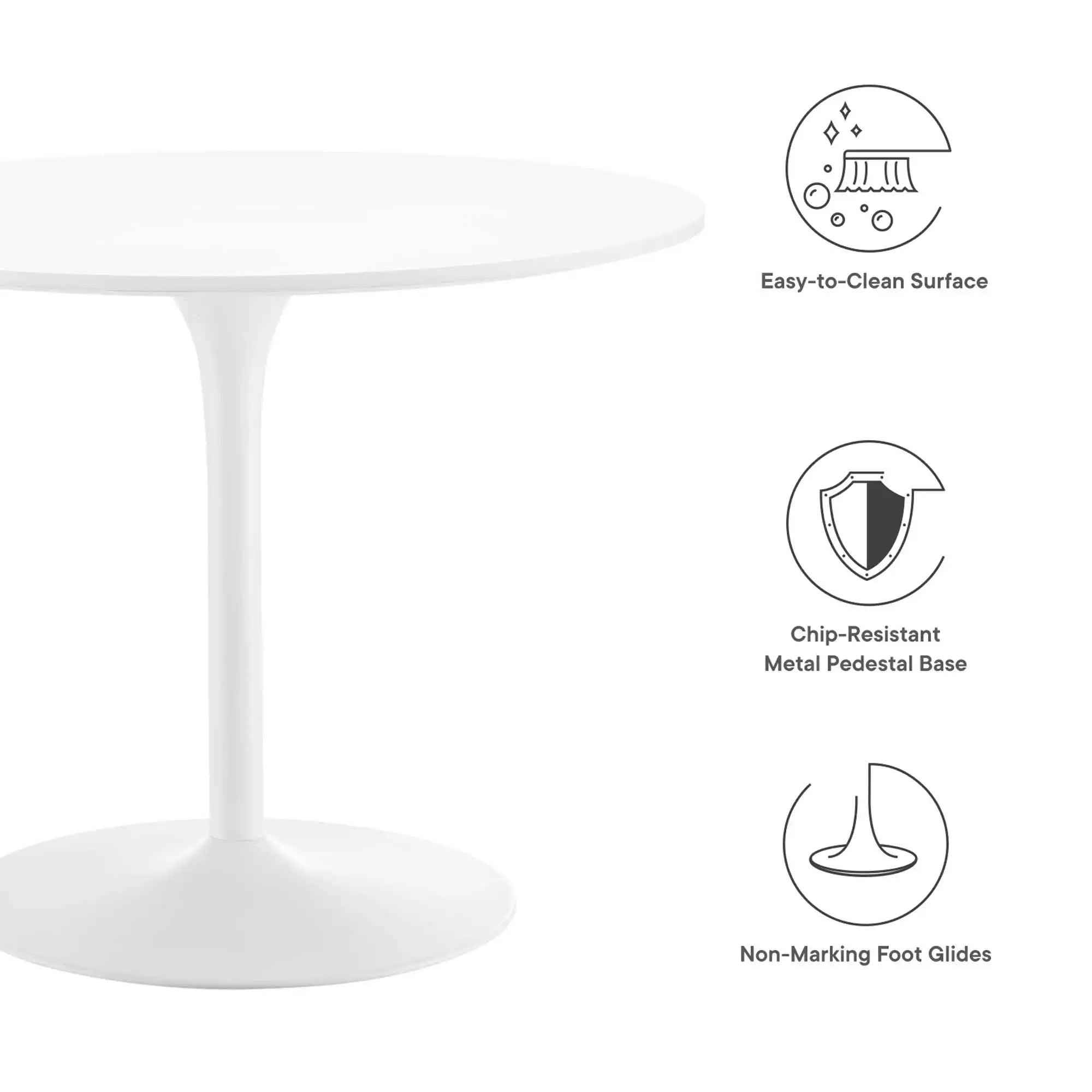 Pursuit 40" Dining Table by Modway - Best Buy Furniture