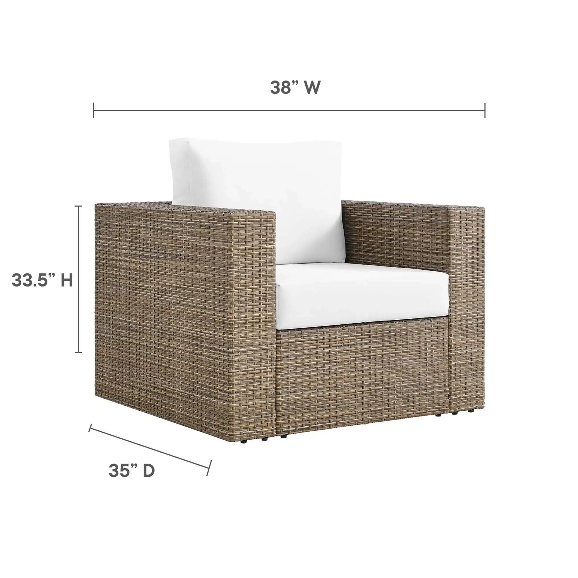 Convene Outdoor Patio Armchair by Modway - Best Buy Furniture