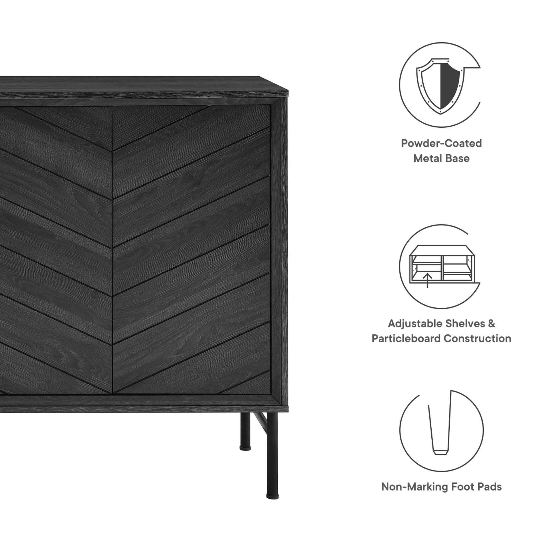 Harper Chevron Sideboard by Modway - Best Buy Furniture