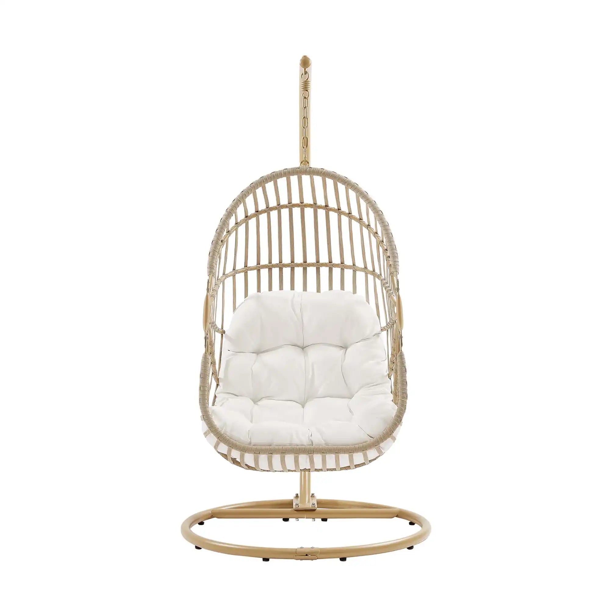 Amalie Wicker Rattan Outdoor Patio Rattan Swing Chair by Modway - Best Buy Furniture