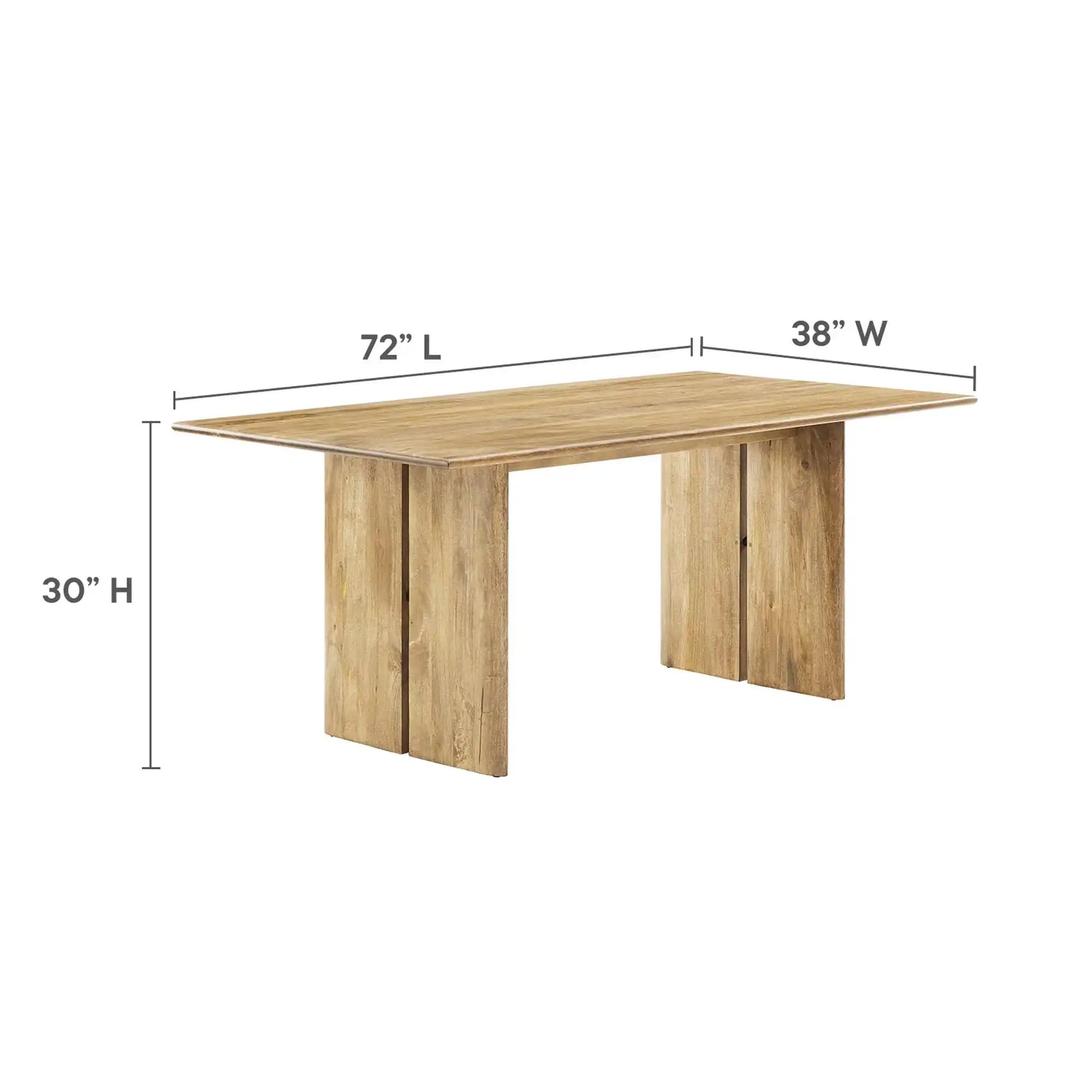 Amistad 72" Dining Table by Modway - Best Buy Furniture