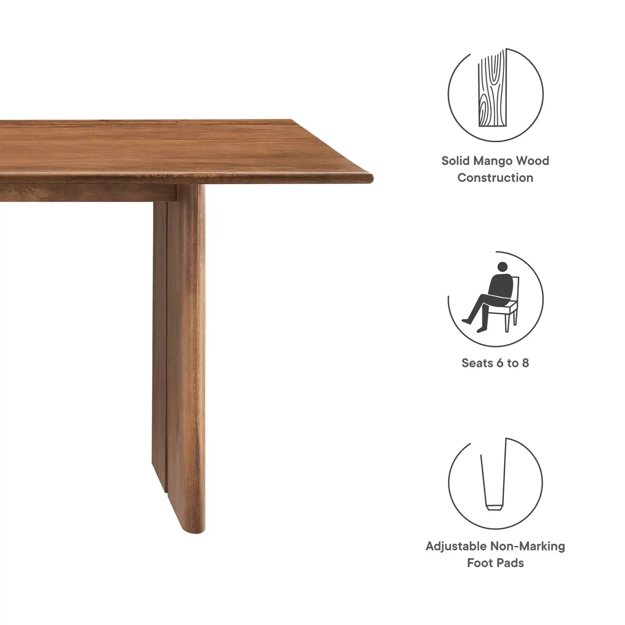 Amistad 72" Dining Table by Modway - Best Buy Furniture
