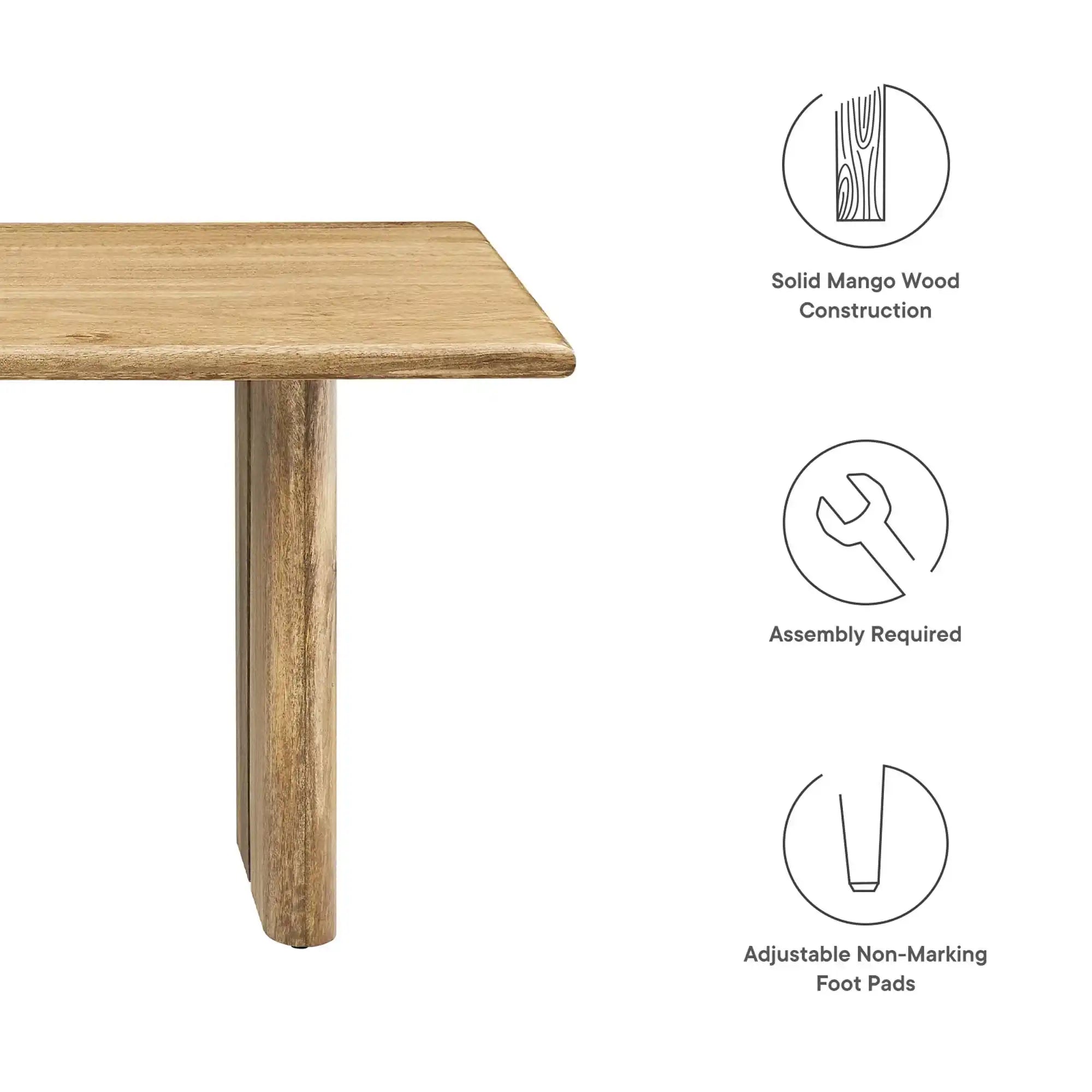 Amistad Wood Coffee Table by Modway - Best Buy Furniture