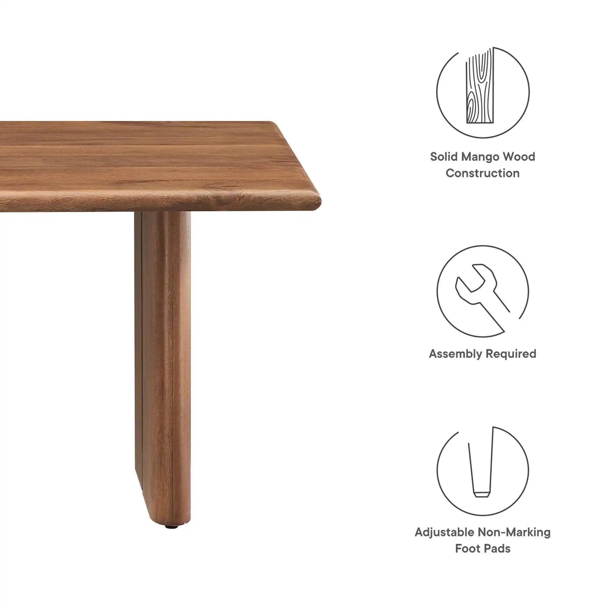 Amistad Wood Coffee Table by Modway - Best Buy Furniture