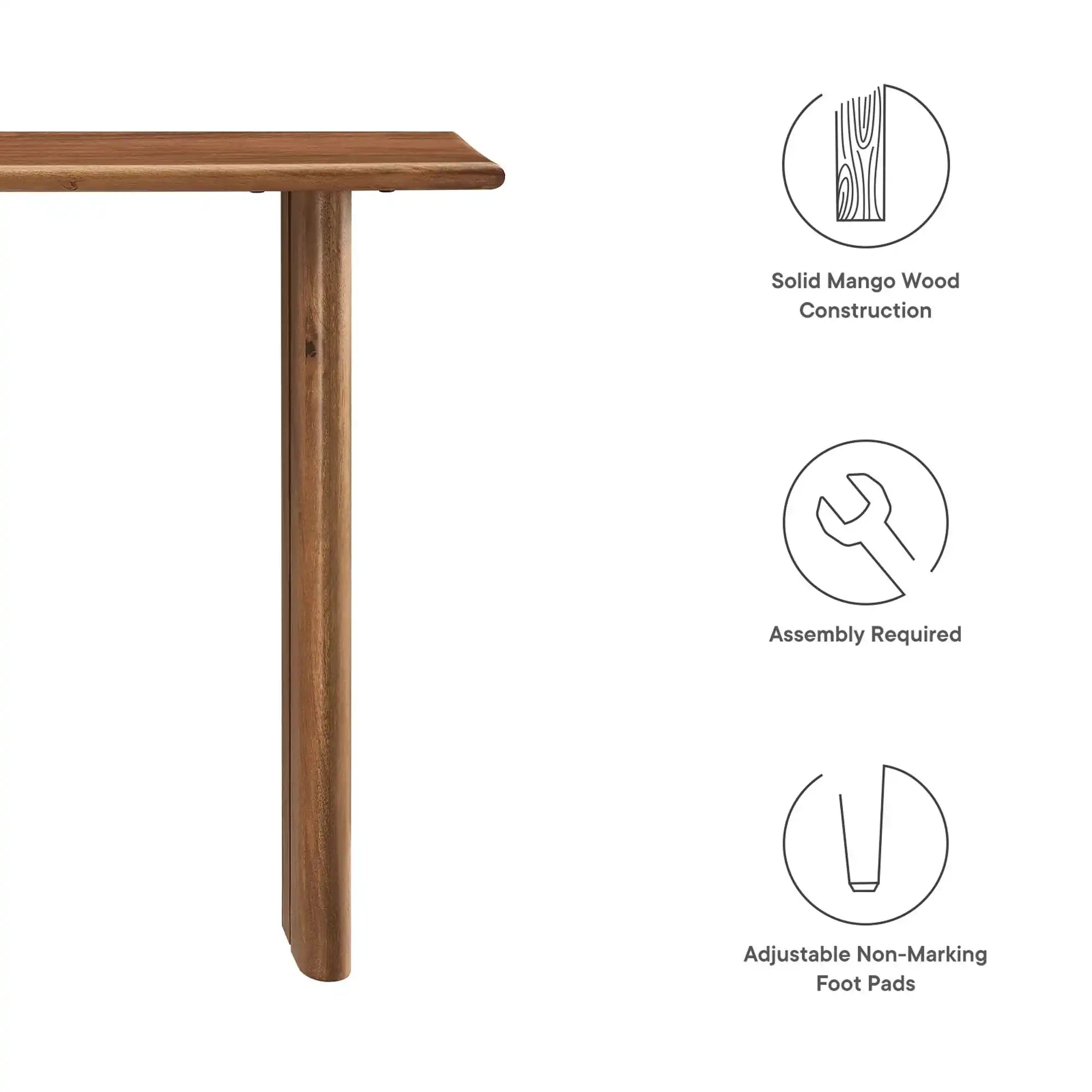 Amistad Wood Console Table by Modway - Best Buy Furniture