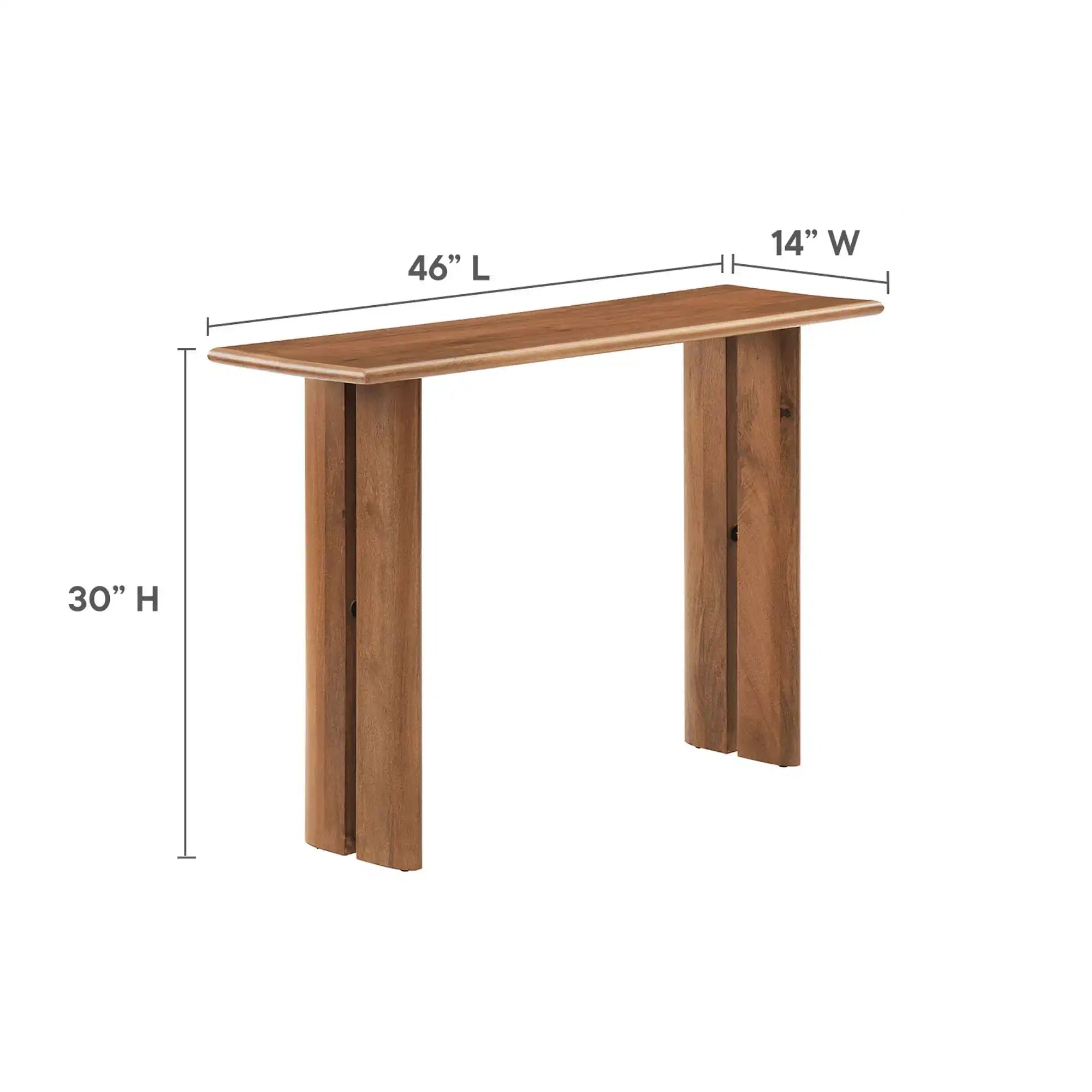 Amistad Wood Console Table by Modway - Best Buy Furniture