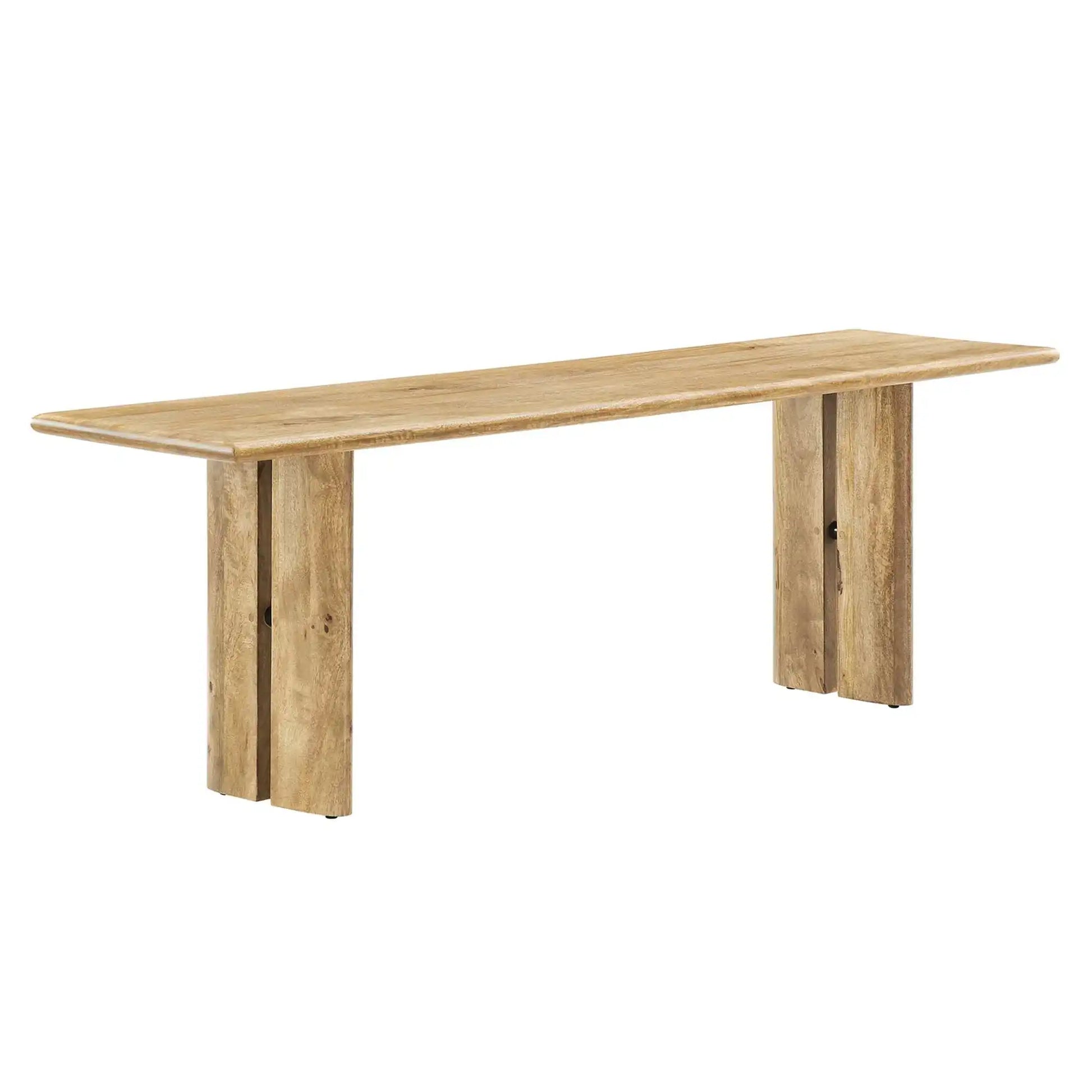 Amistad 58" Wood Bench by Modway - Best Buy Furniture