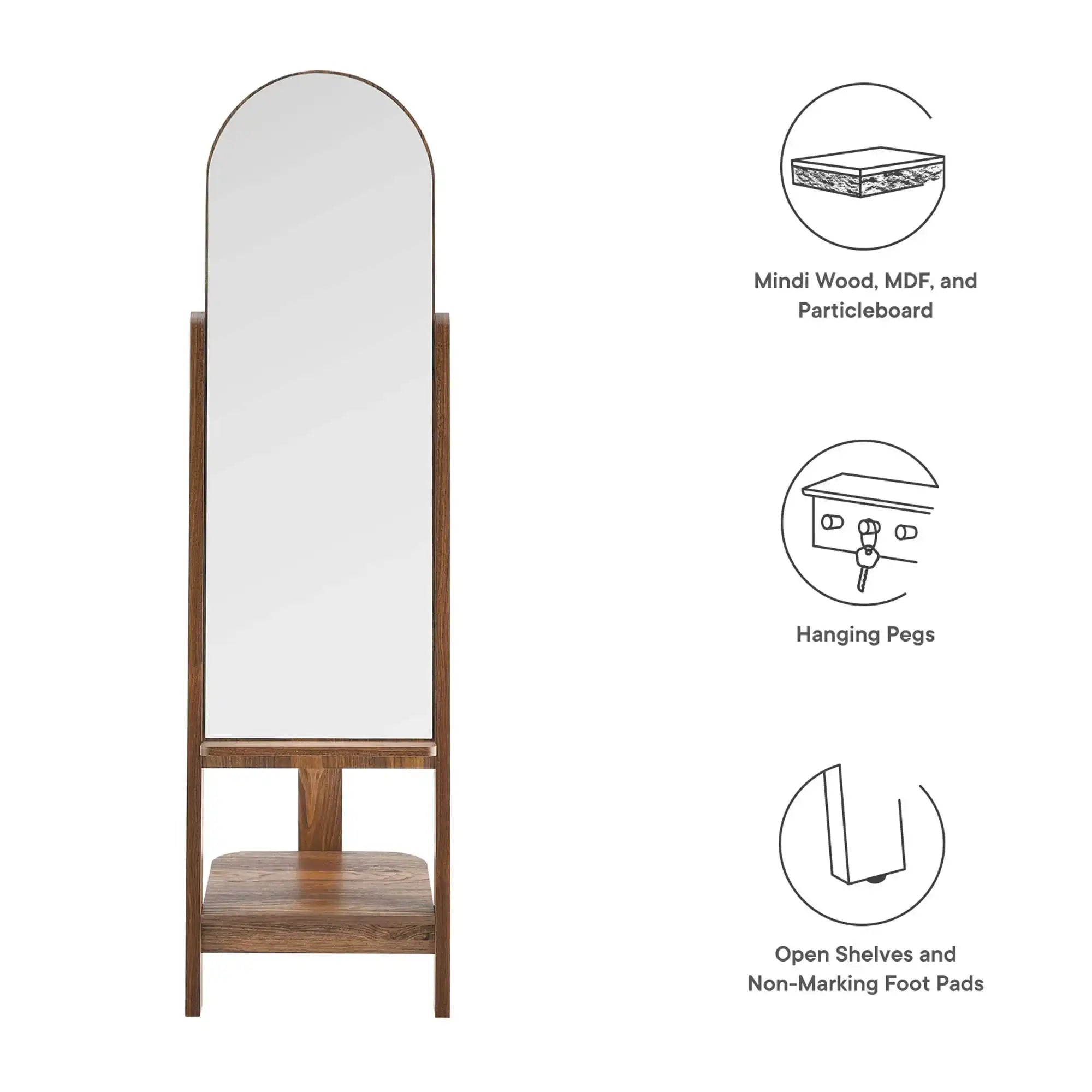 Ascend Standing Mirror by Modway - Best Buy Furniture