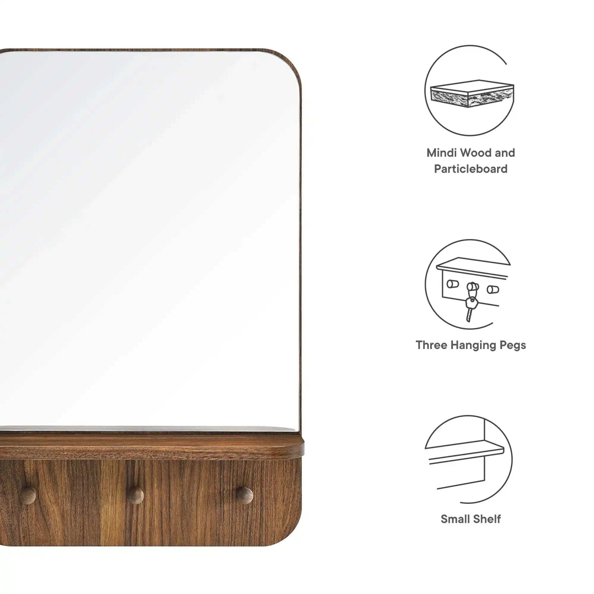 Lumina Mirror by Modway - Best Buy Furniture