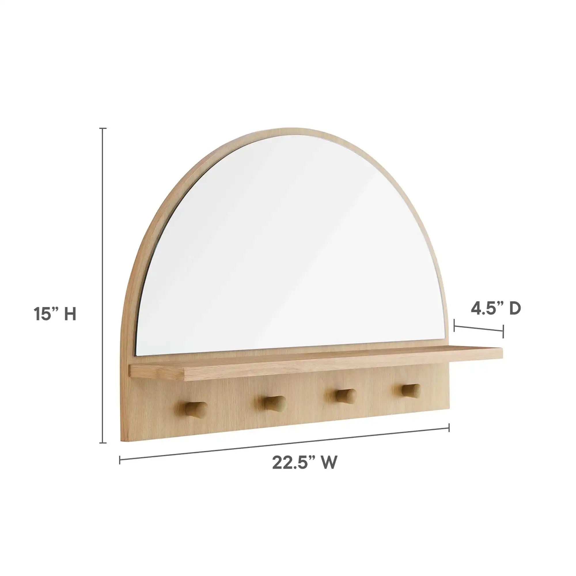 Moonbeam Arched Mirror by Modway - Best Buy Furniture