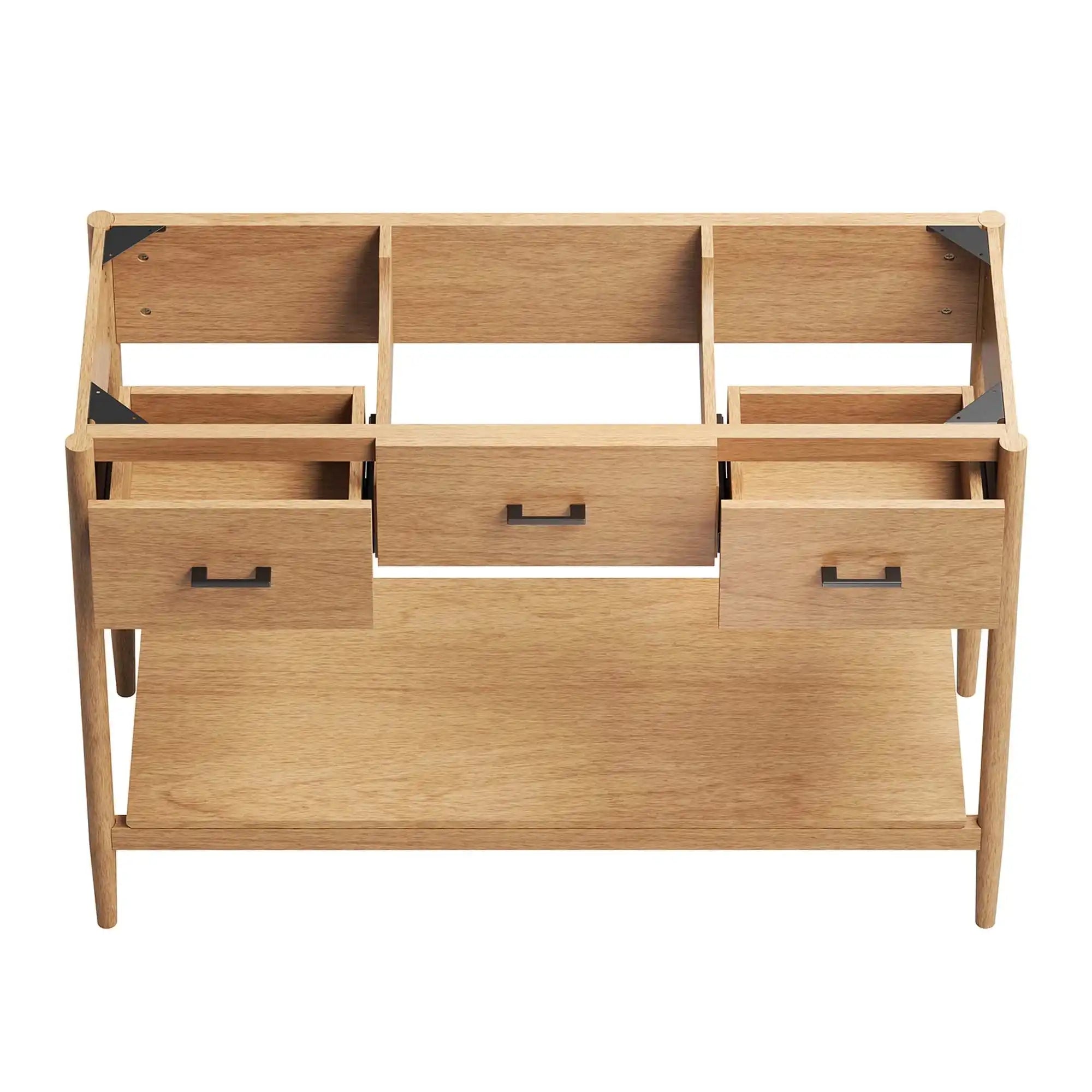 Zaire 48� Single Sink Compatible Bathroom Vanity Cabinet (Sink Basin Not Included) by Modway - Best Buy Furniture