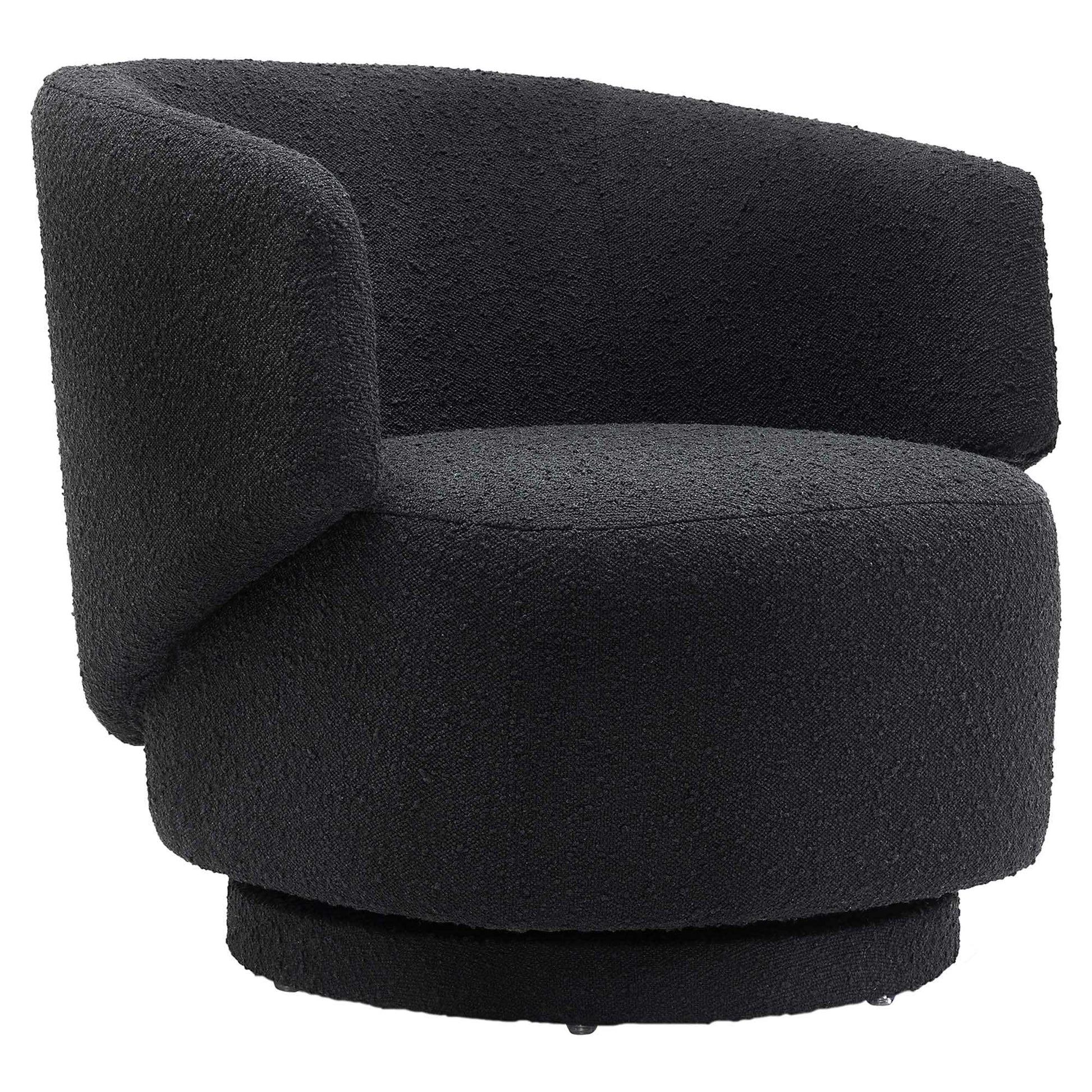 Celestia Boucle Fabric Swivel Chair by Modway - Best Buy Furniture