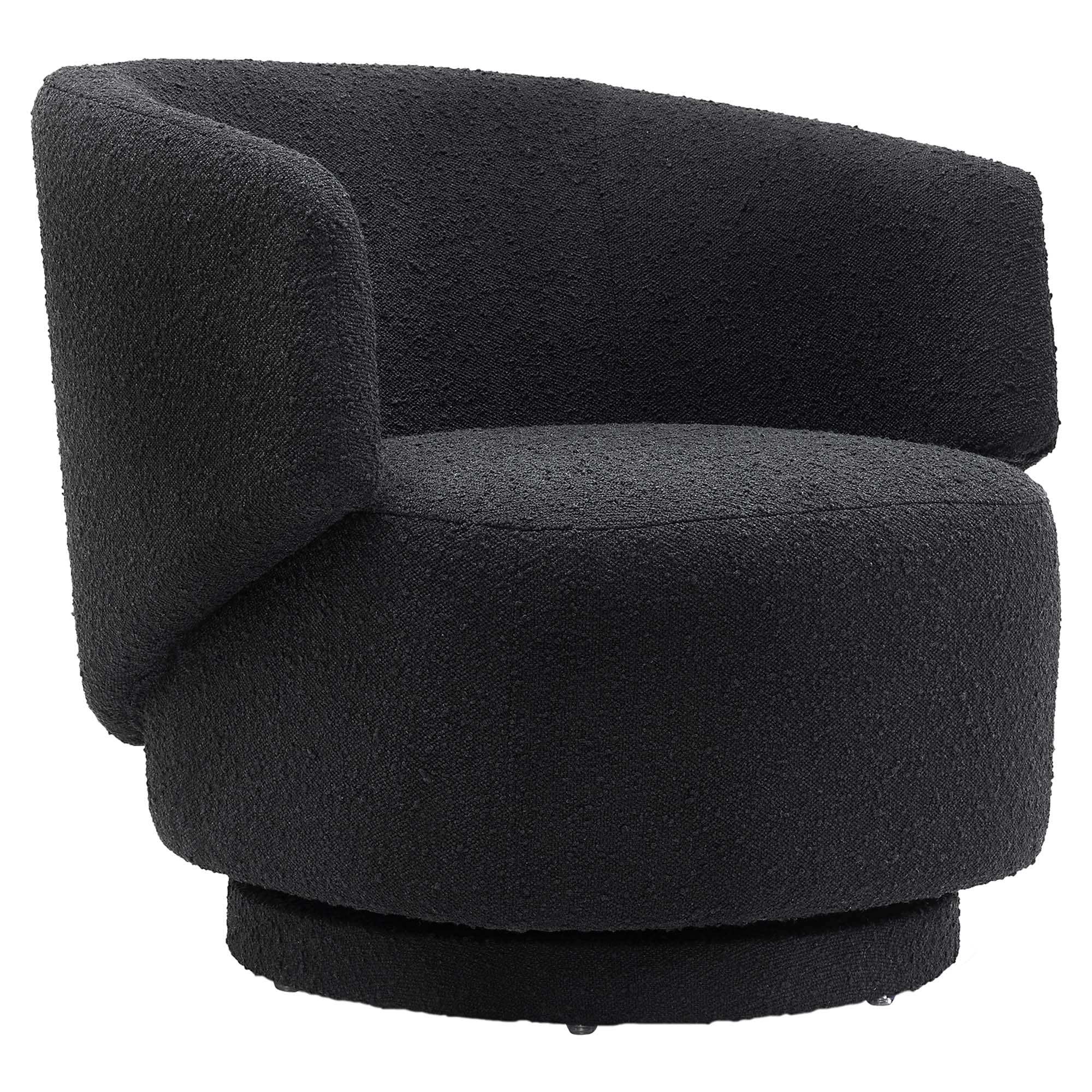 Celestia Boucle Fabric Swivel Chair by Modway - Best Buy Furniture
