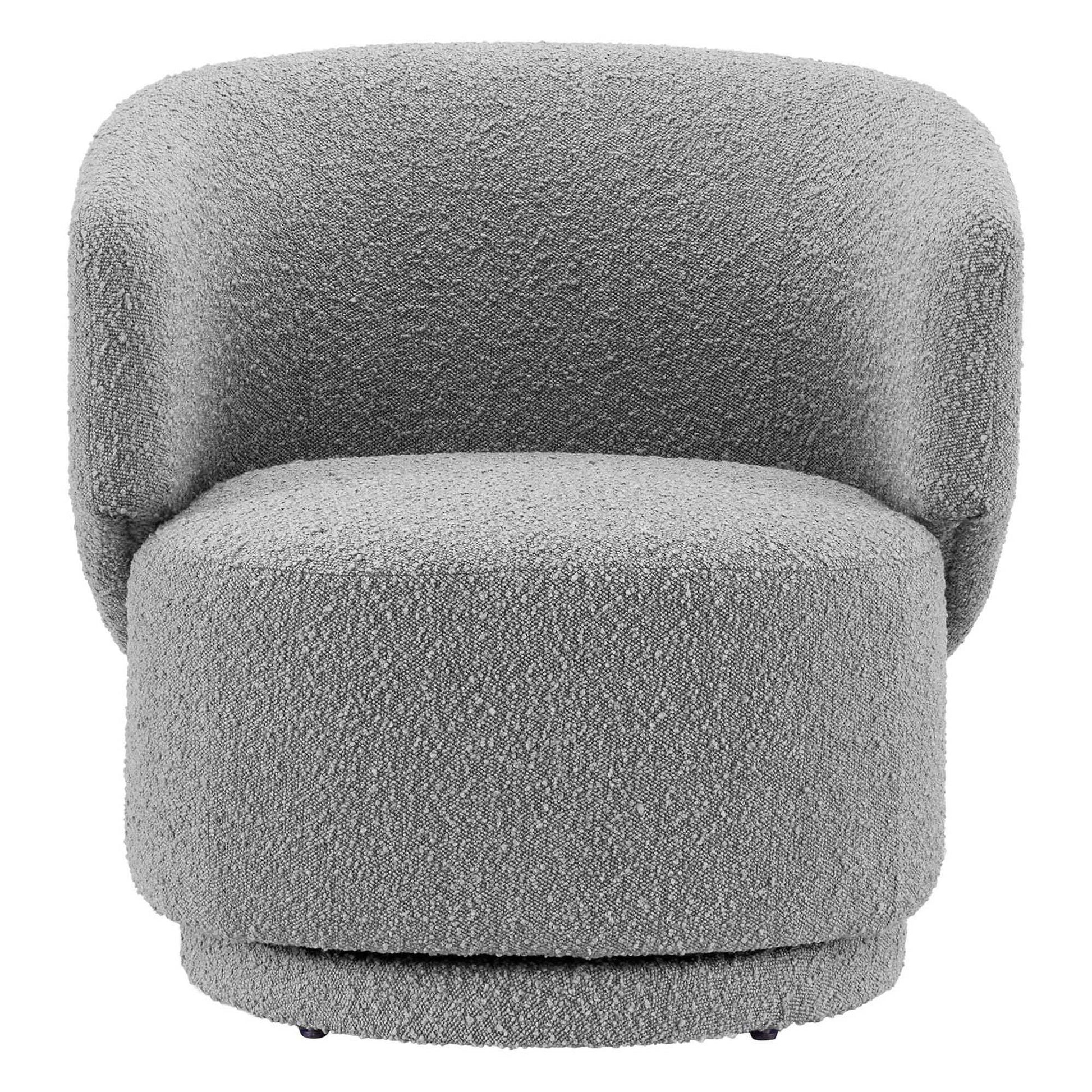 Celestia Boucle Fabric Swivel Chair by Modway - Best Buy Furniture