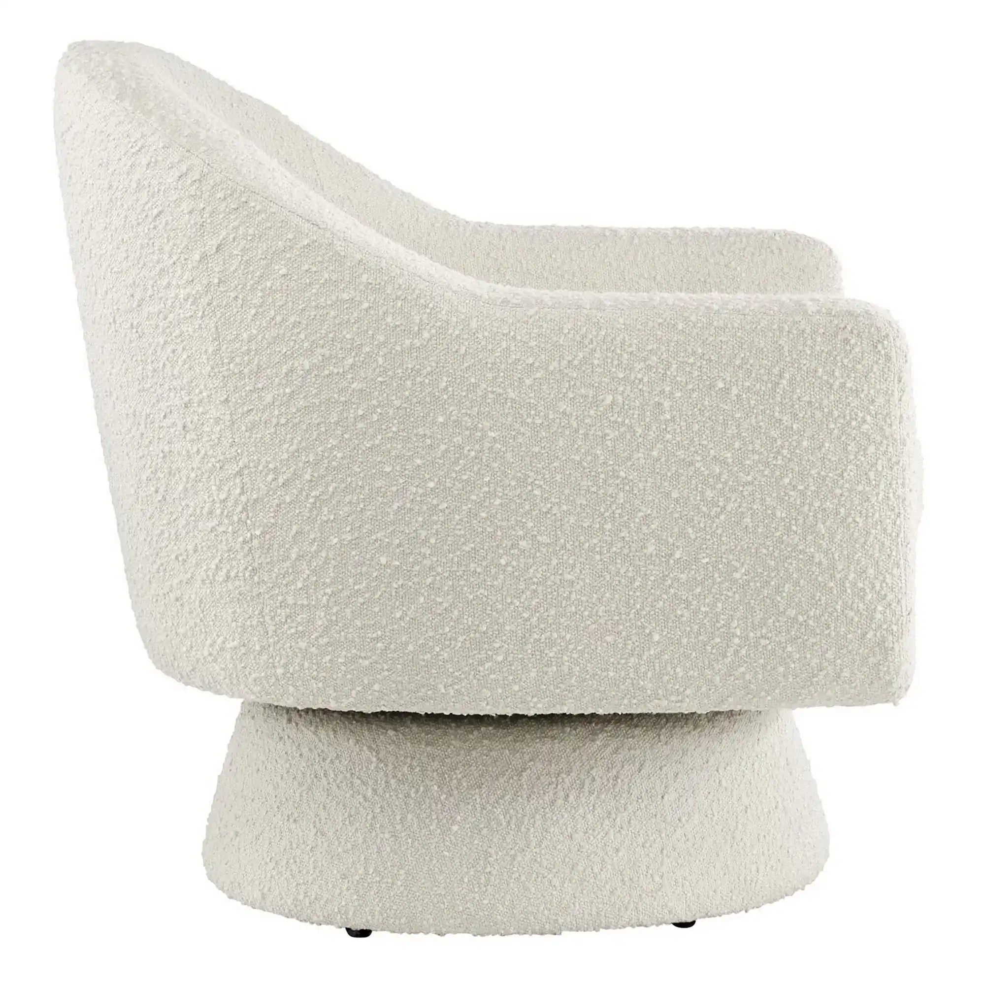 Astral Boucle Fabric Swivel Chair by Modway - Best Buy Furniture
