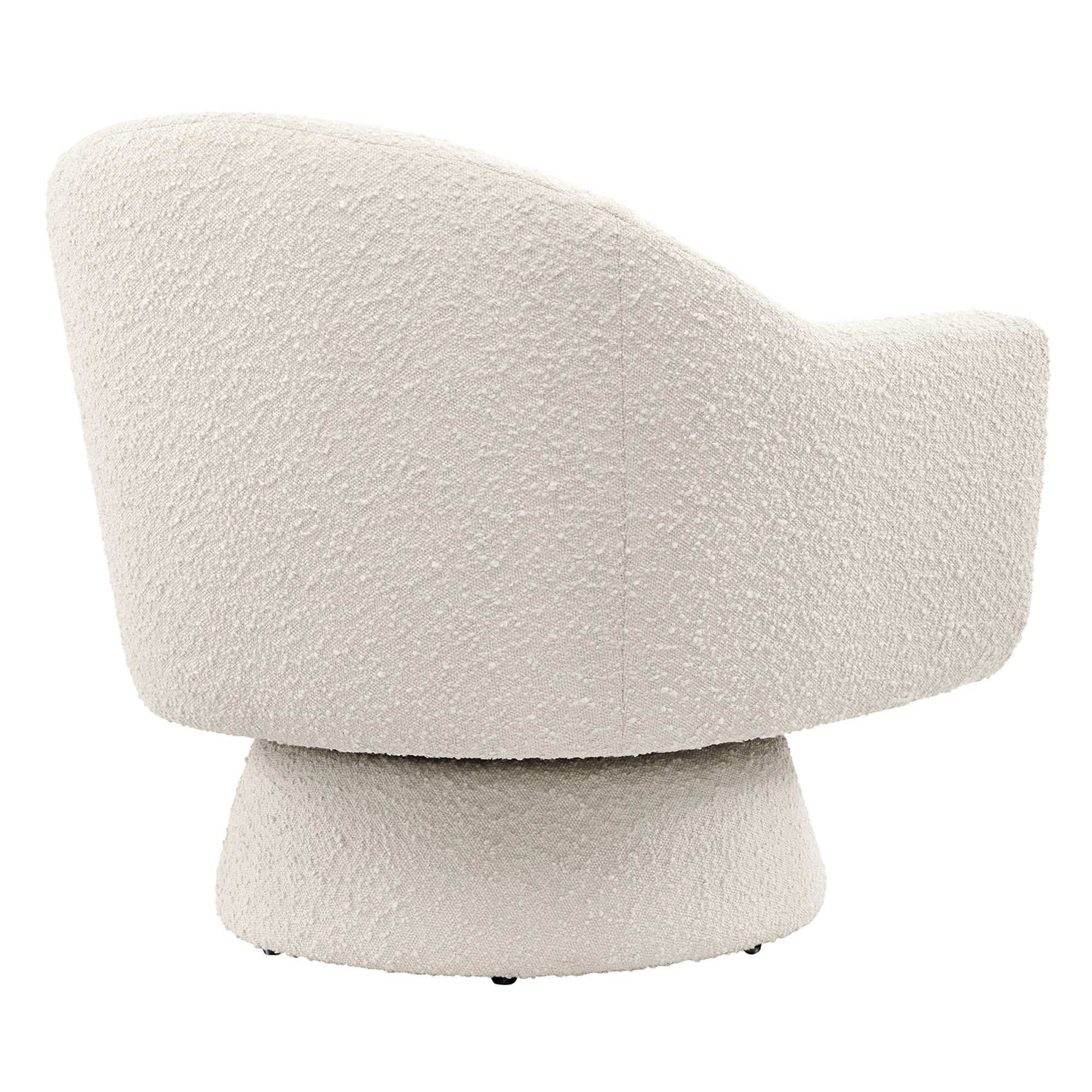 Astral Boucle Fabric Swivel Chair by Modway - Best Buy Furniture