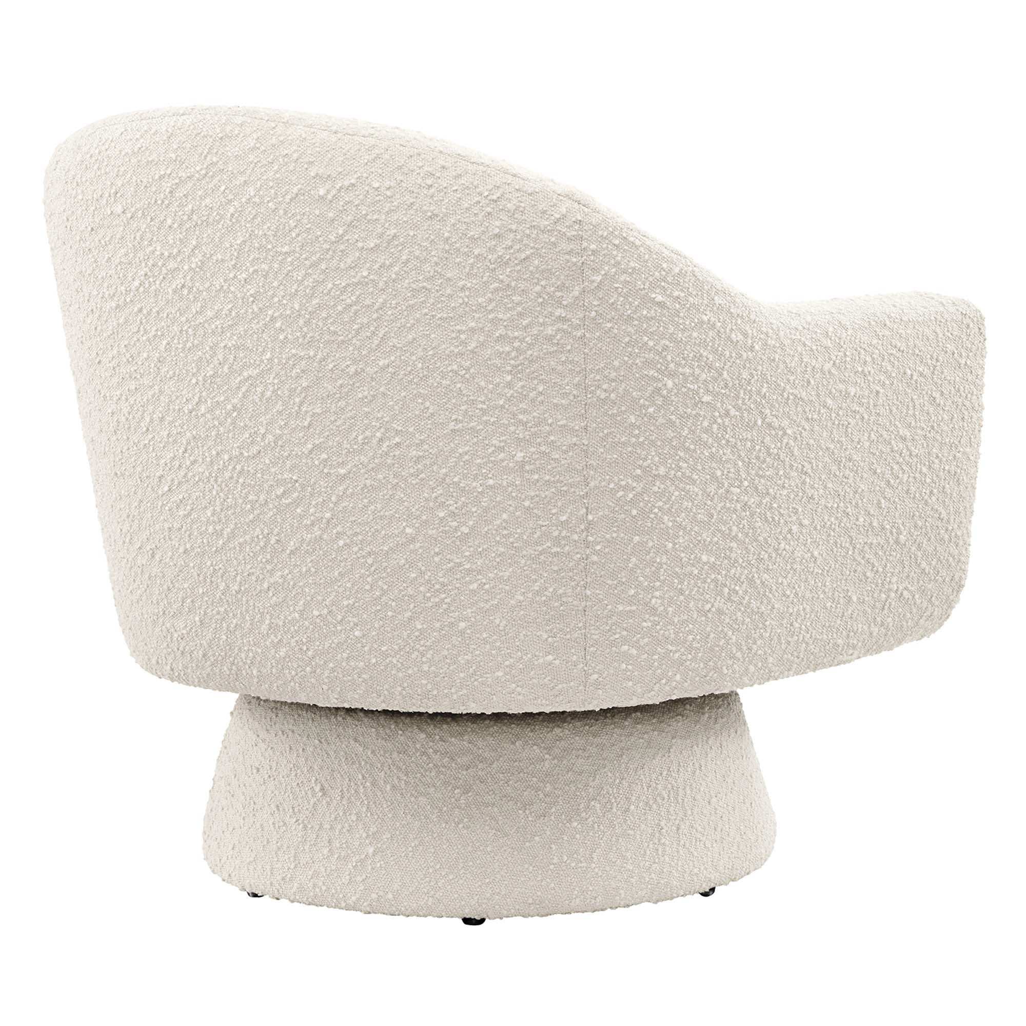 Astral Boucle Fabric Swivel Chair by Modway - Best Buy Furniture