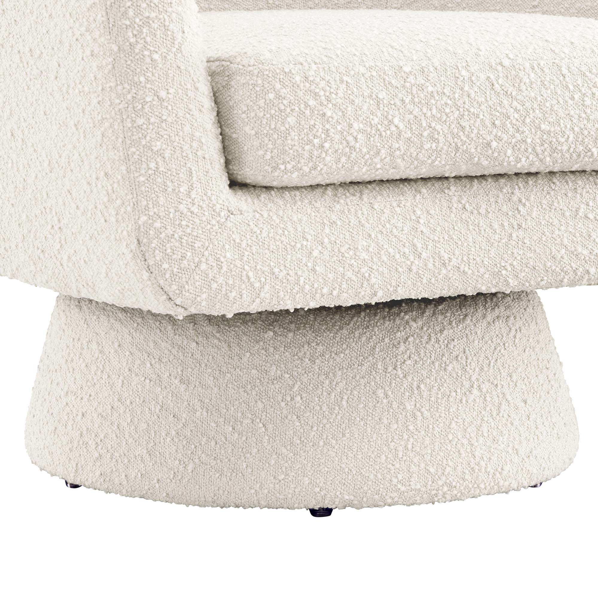 Astral Boucle Fabric Swivel Chair by Modway - Best Buy Furniture