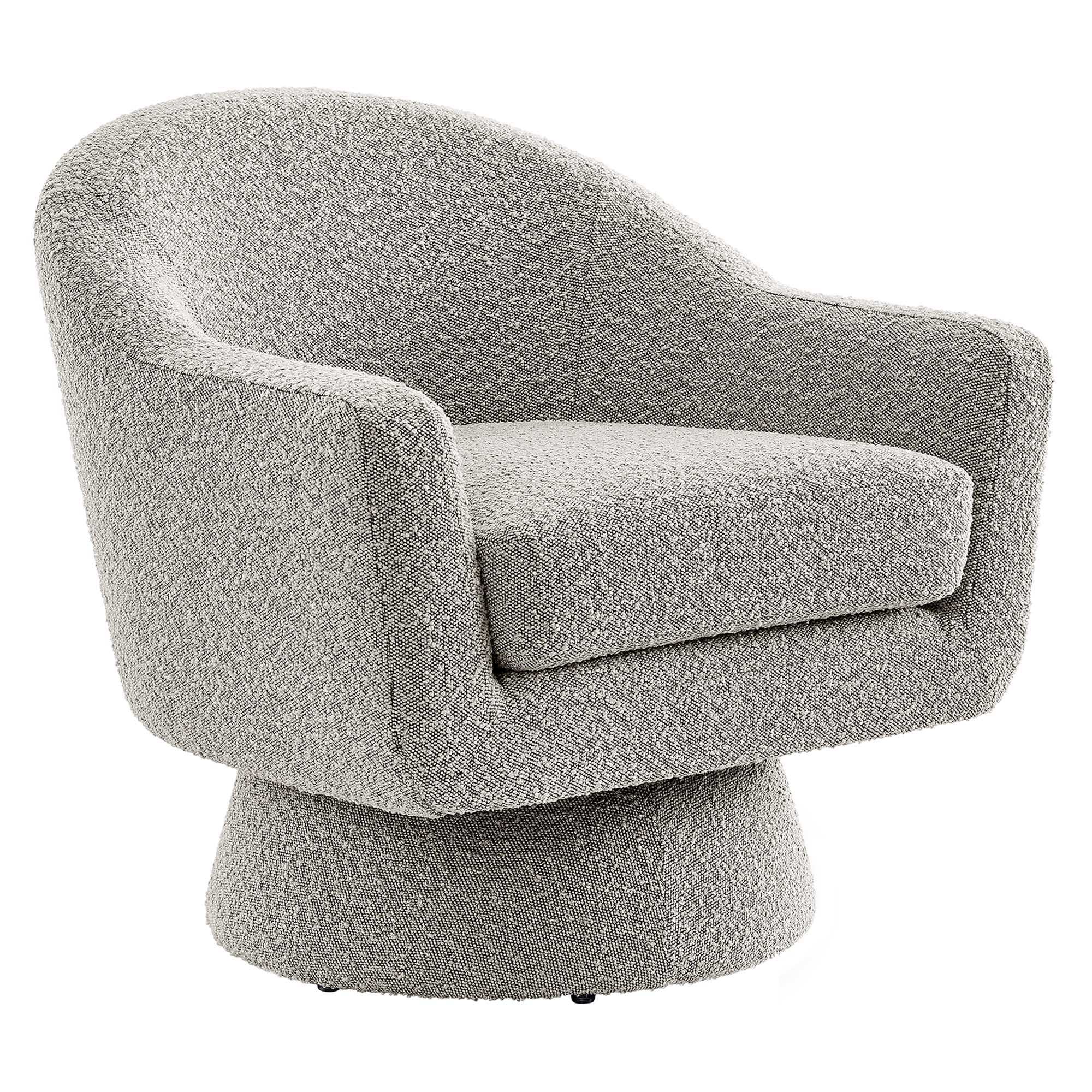 Astral Boucle Fabric Swivel Chair by Modway - Best Buy Furniture