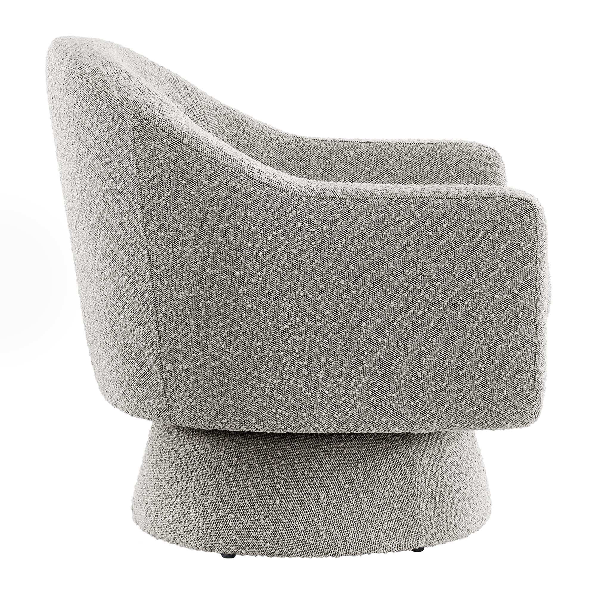 Astral Boucle Fabric Swivel Chair by Modway - Best Buy Furniture