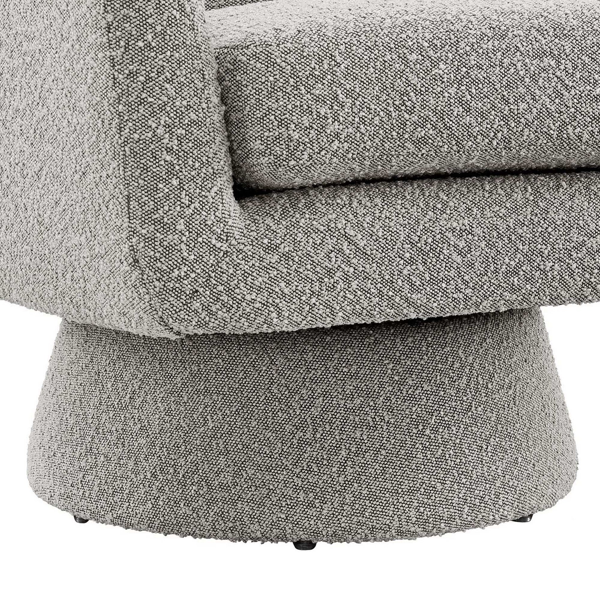 Astral Boucle Fabric Swivel Chair by Modway - Best Buy Furniture