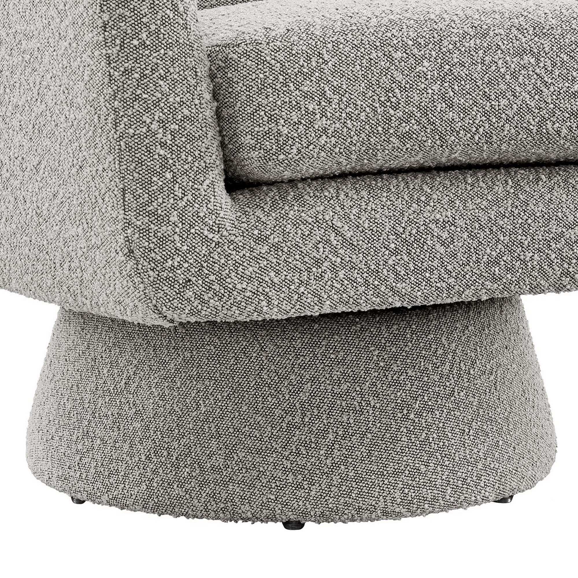 Astral Boucle Fabric Swivel Chair by Modway - Best Buy Furniture
