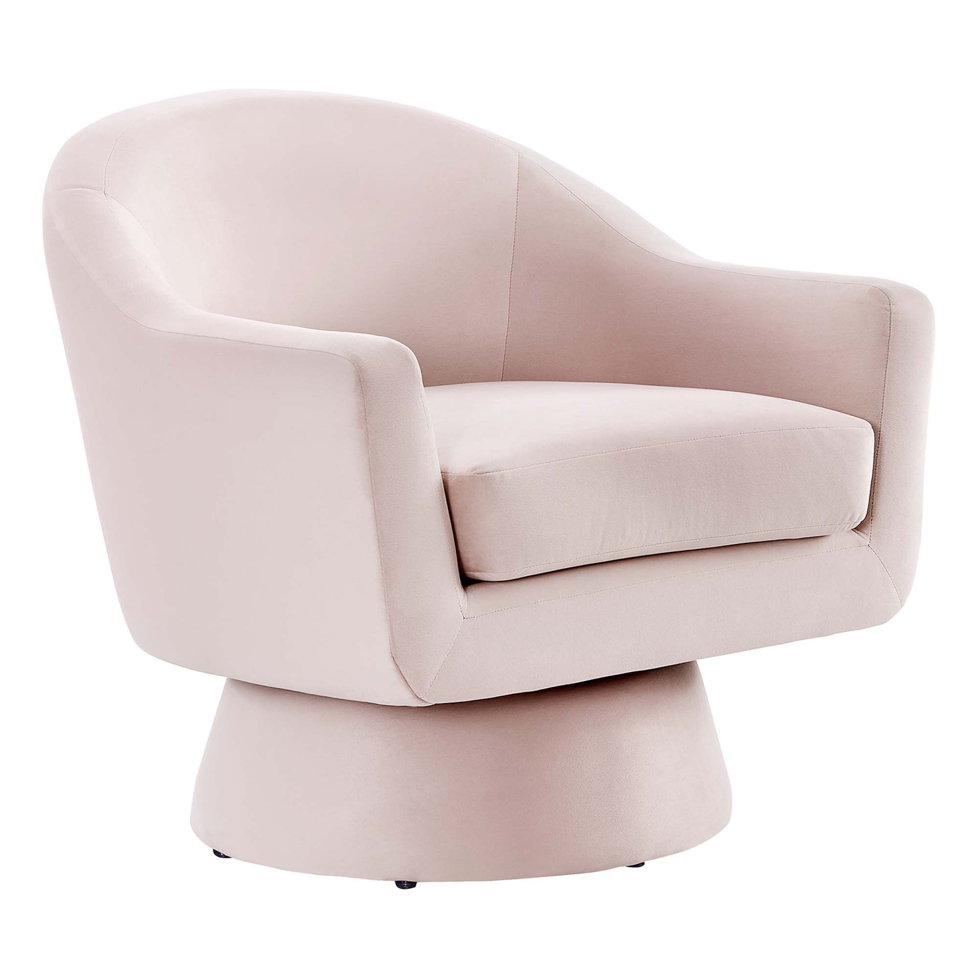 Astral Performance Velvet Fabric and Wood Swivel Chair by Modway - Best Buy Furniture