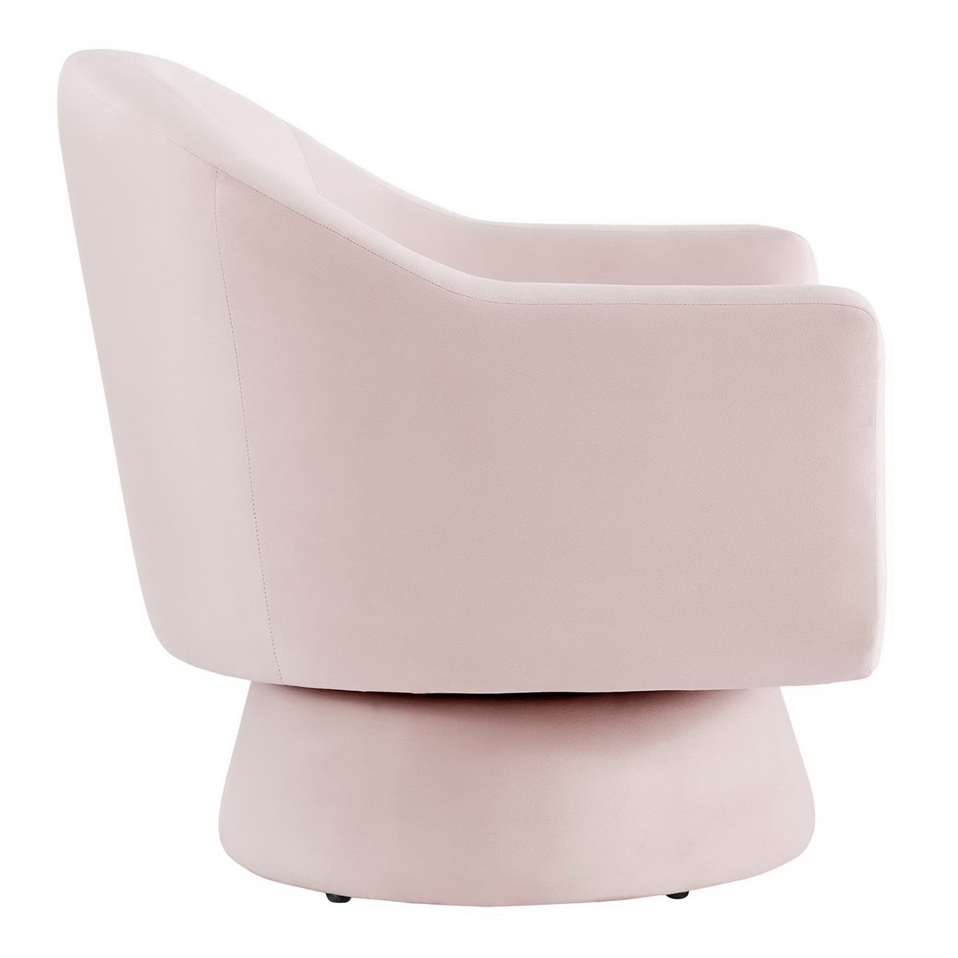 Astral Performance Velvet Fabric and Wood Swivel Chair by Modway - Best Buy Furniture