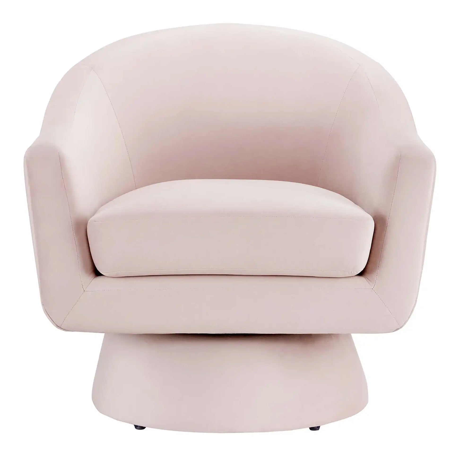Astral Performance Velvet Fabric and Wood Swivel Chair by Modway - Best Buy Furniture