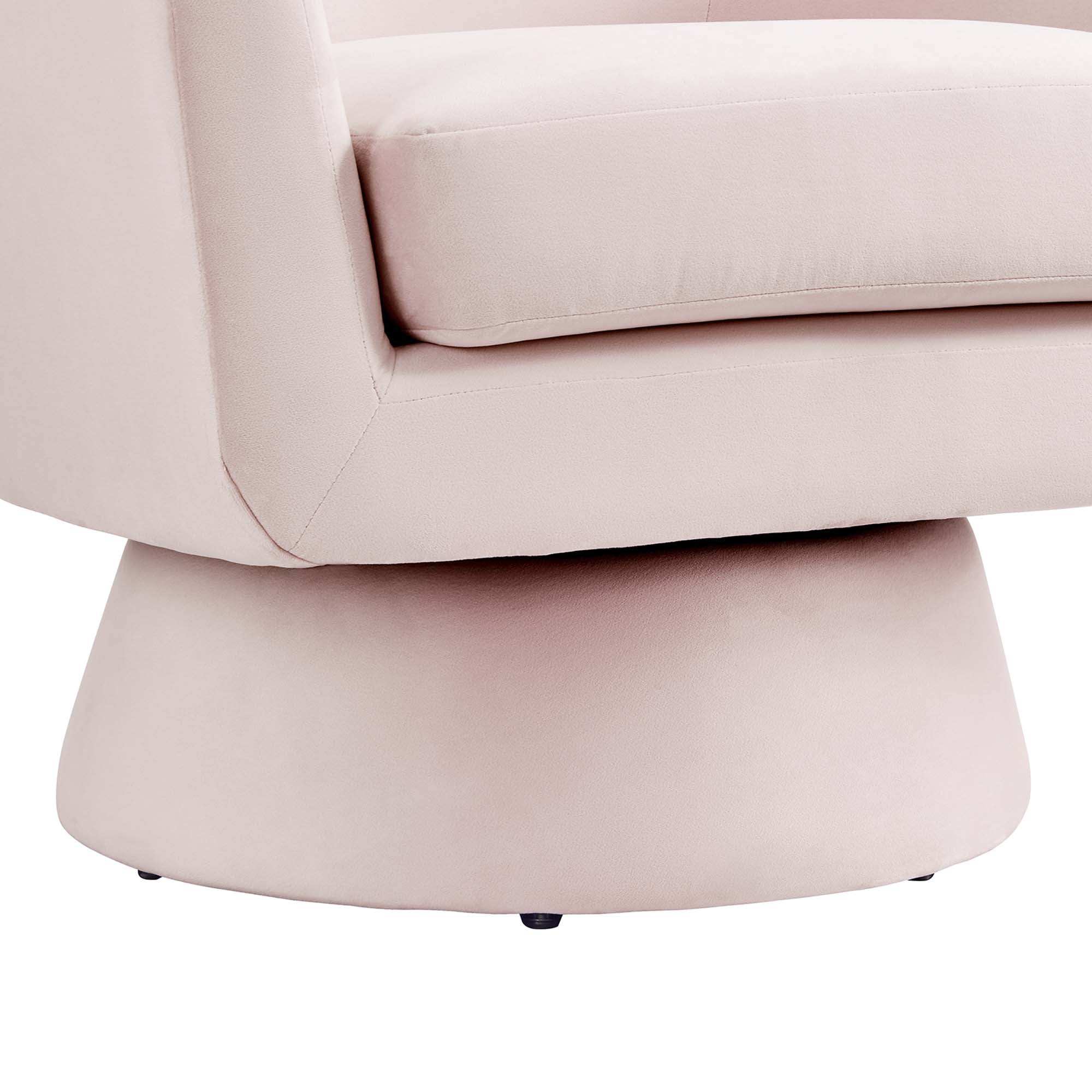 Astral Performance Velvet Fabric and Wood Swivel Chair by Modway - Best Buy Furniture