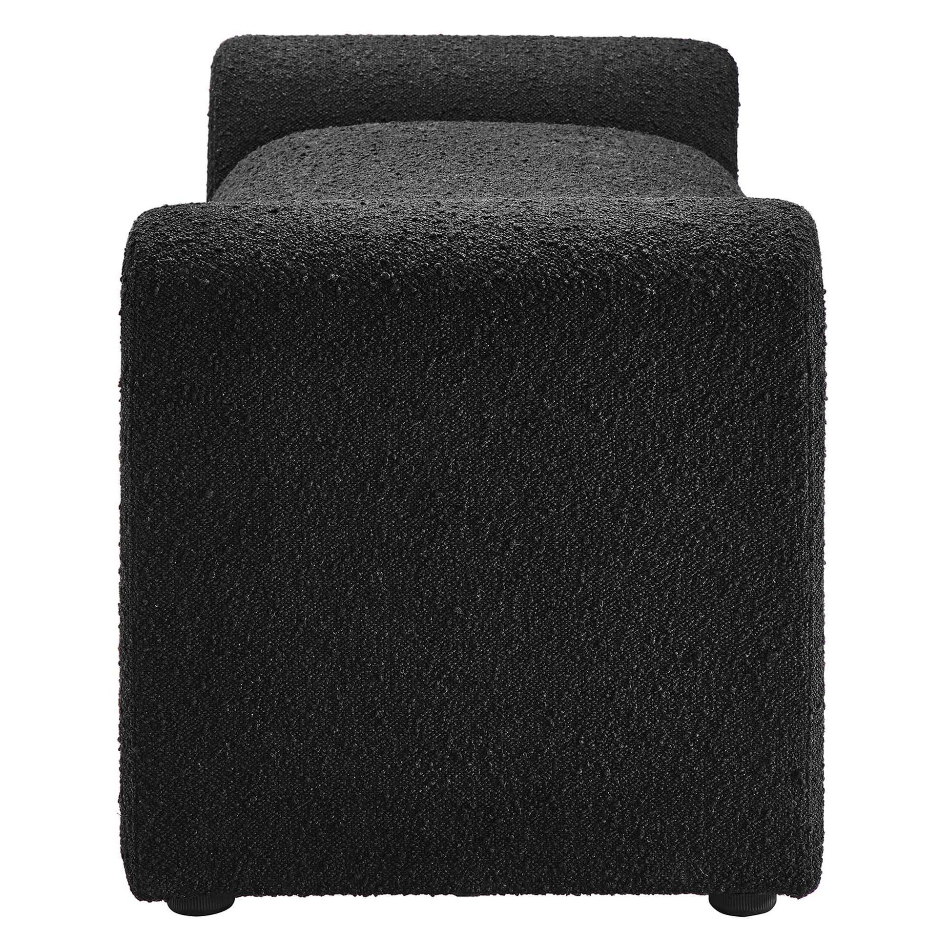 Waverly Boucle Fabric Bench by Modway - Best Buy Furniture