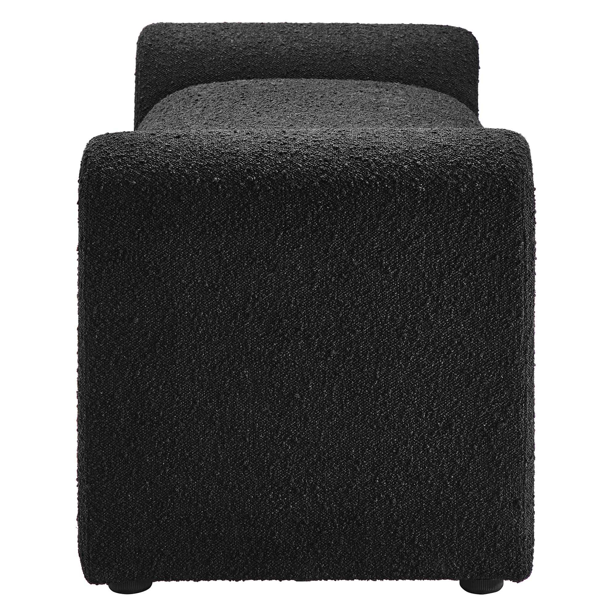 Waverly Boucle Fabric Bench by Modway - Best Buy Furniture