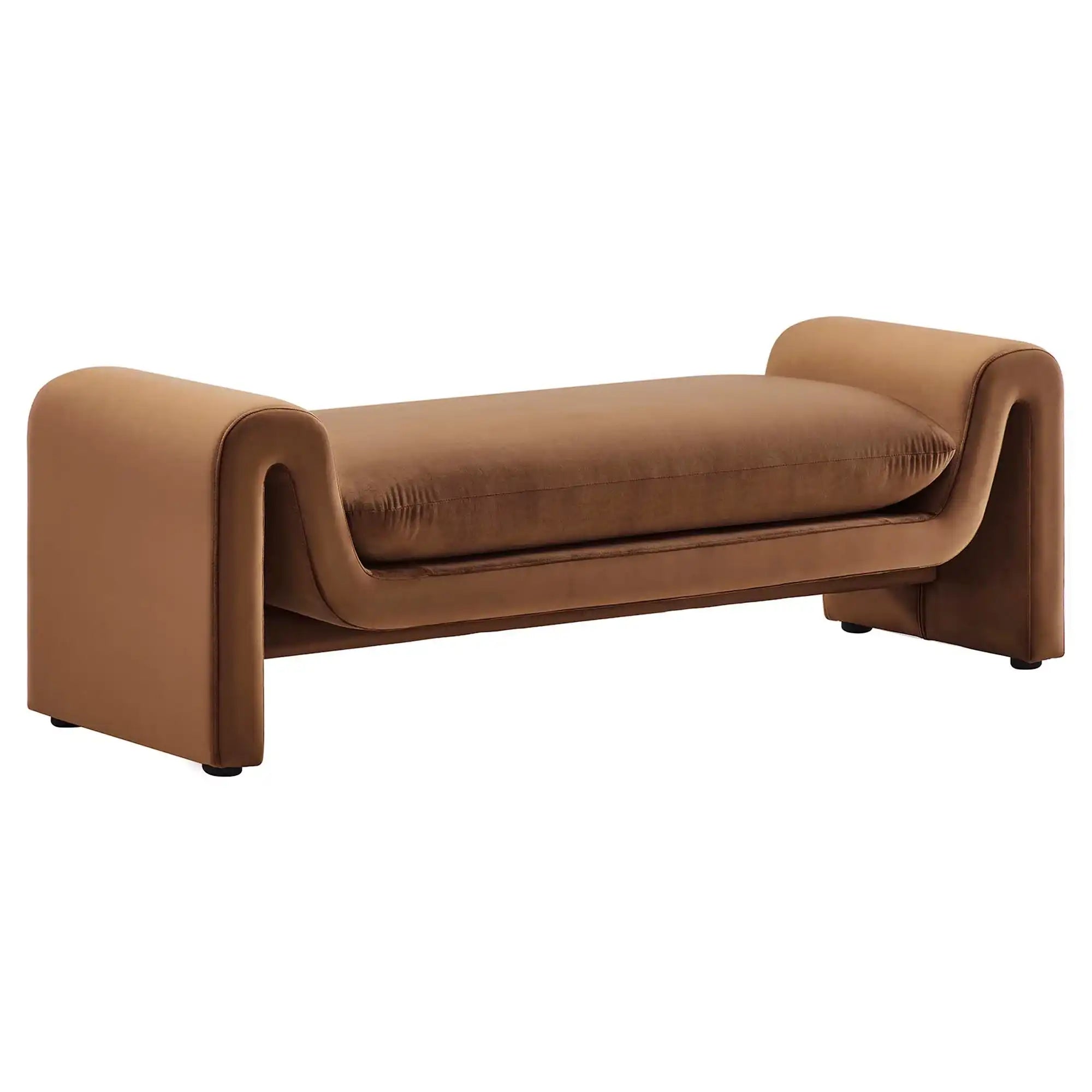 Waverly Performance Velvet Bench by Modway - Best Buy Furniture
