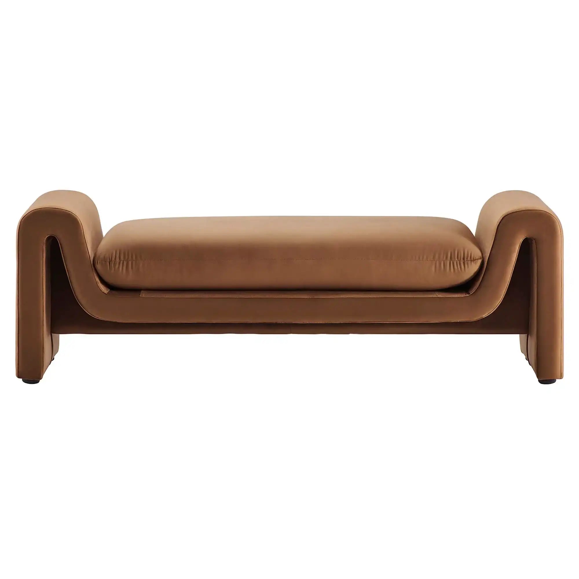 Waverly Performance Velvet Bench by Modway - Best Buy Furniture