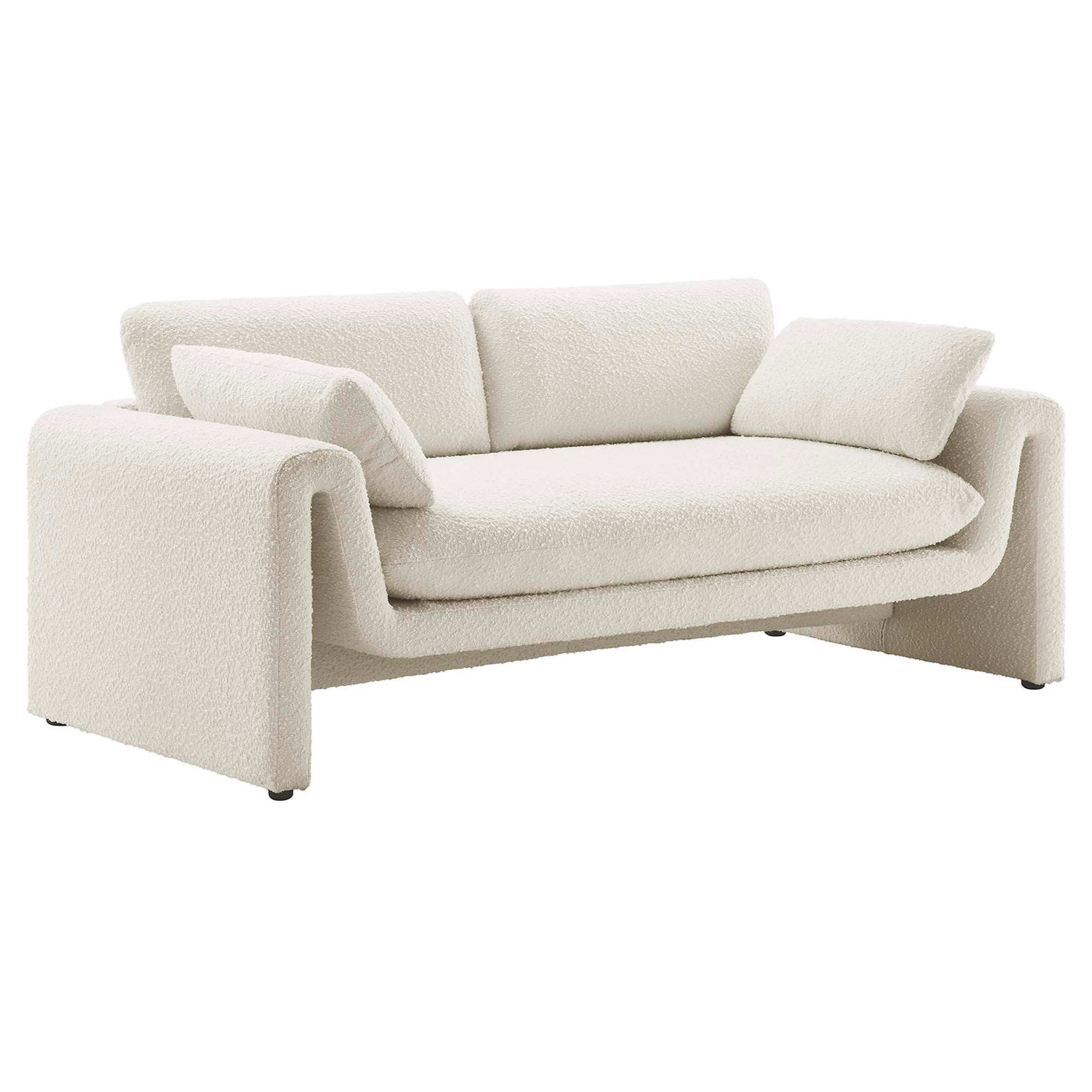 Waverly Boucle Fabric Sofa by Modway - Best Buy Furniture