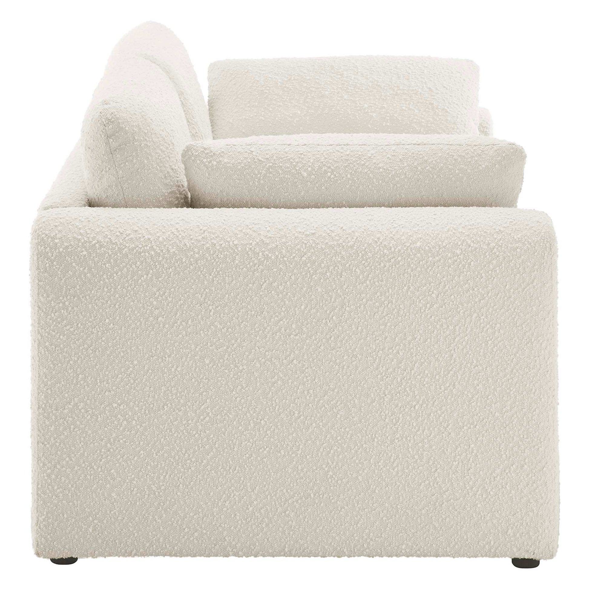 Waverly Boucle Fabric Sofa by Modway - Best Buy Furniture