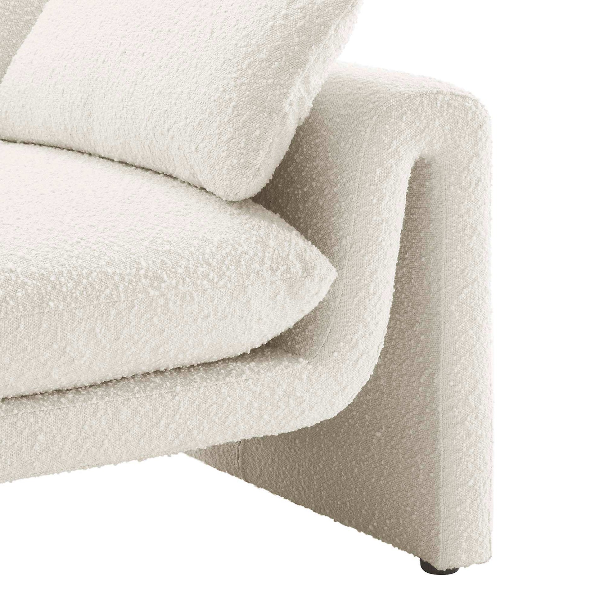 Waverly Boucle Fabric Sofa by Modway - Best Buy Furniture