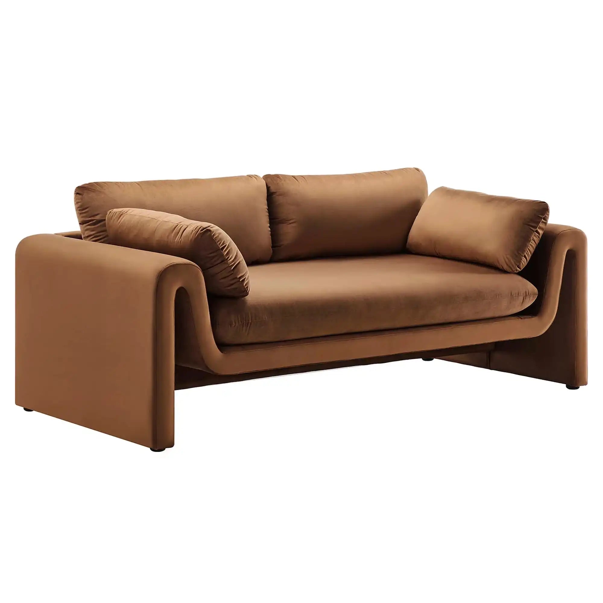 Waverly Performance Velvet Sofa by Modway - Best Buy Furniture