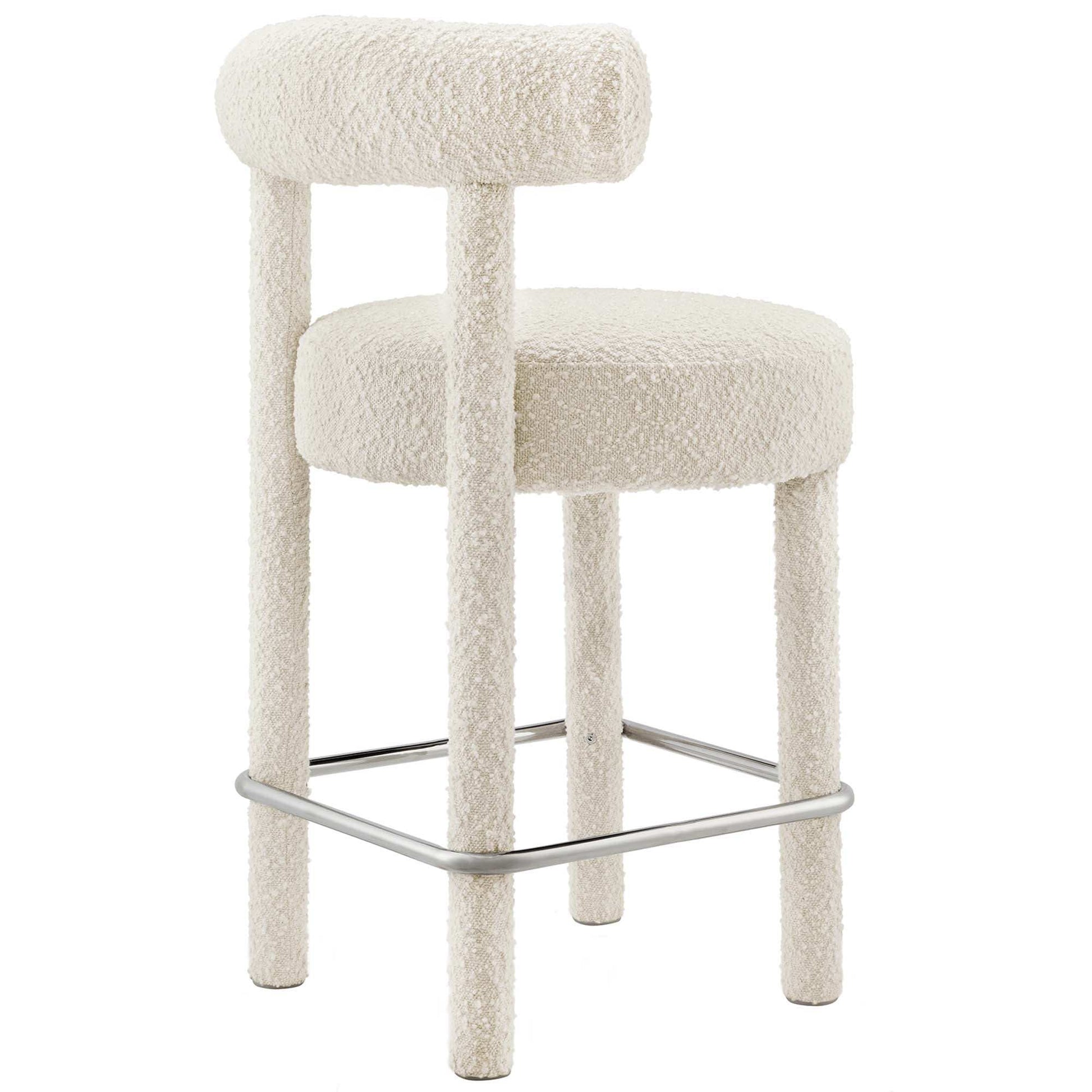 Toulouse Boucle Fabric Counter Stool by Modway - Best Buy Furniture