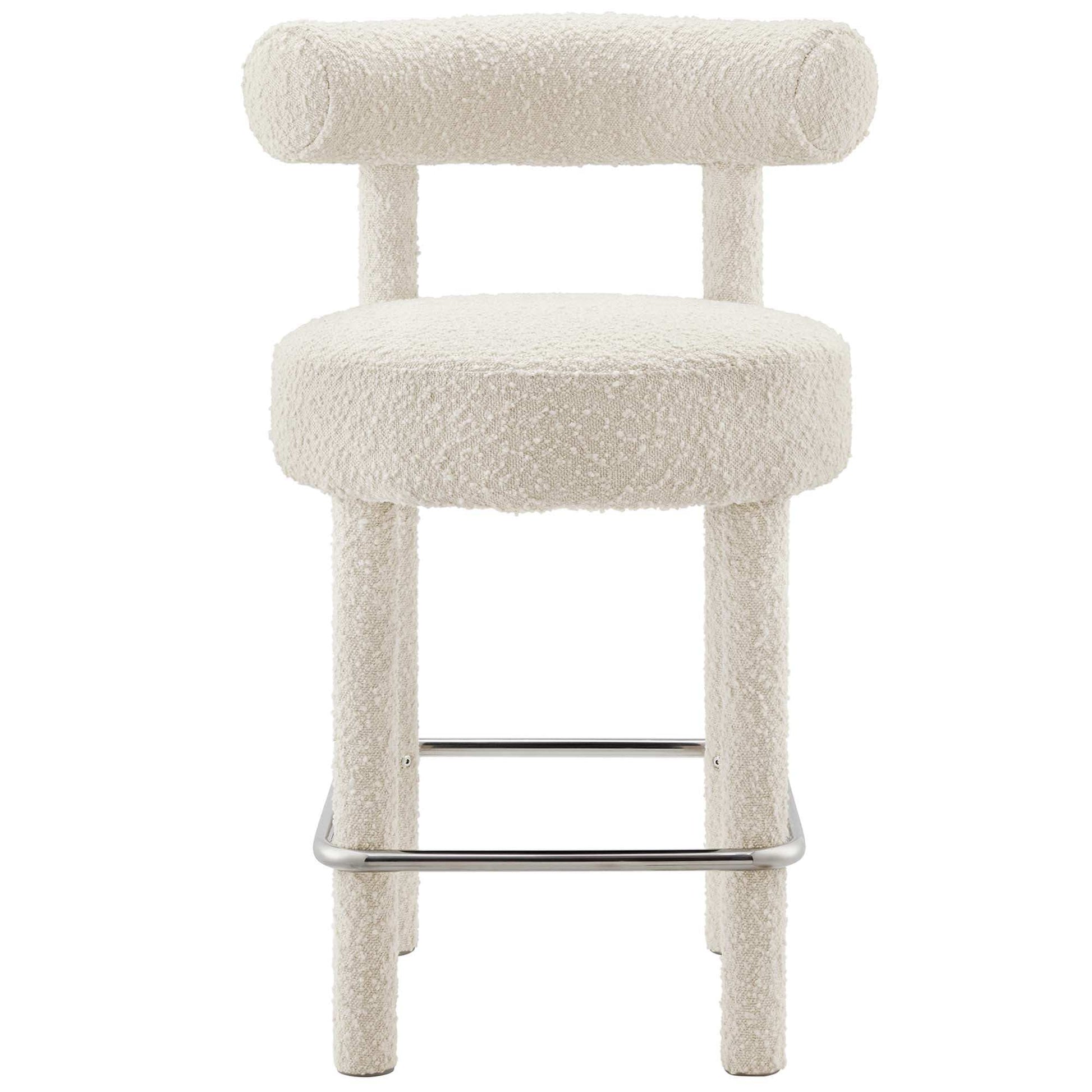 Toulouse Boucle Fabric Counter Stool by Modway - Best Buy Furniture