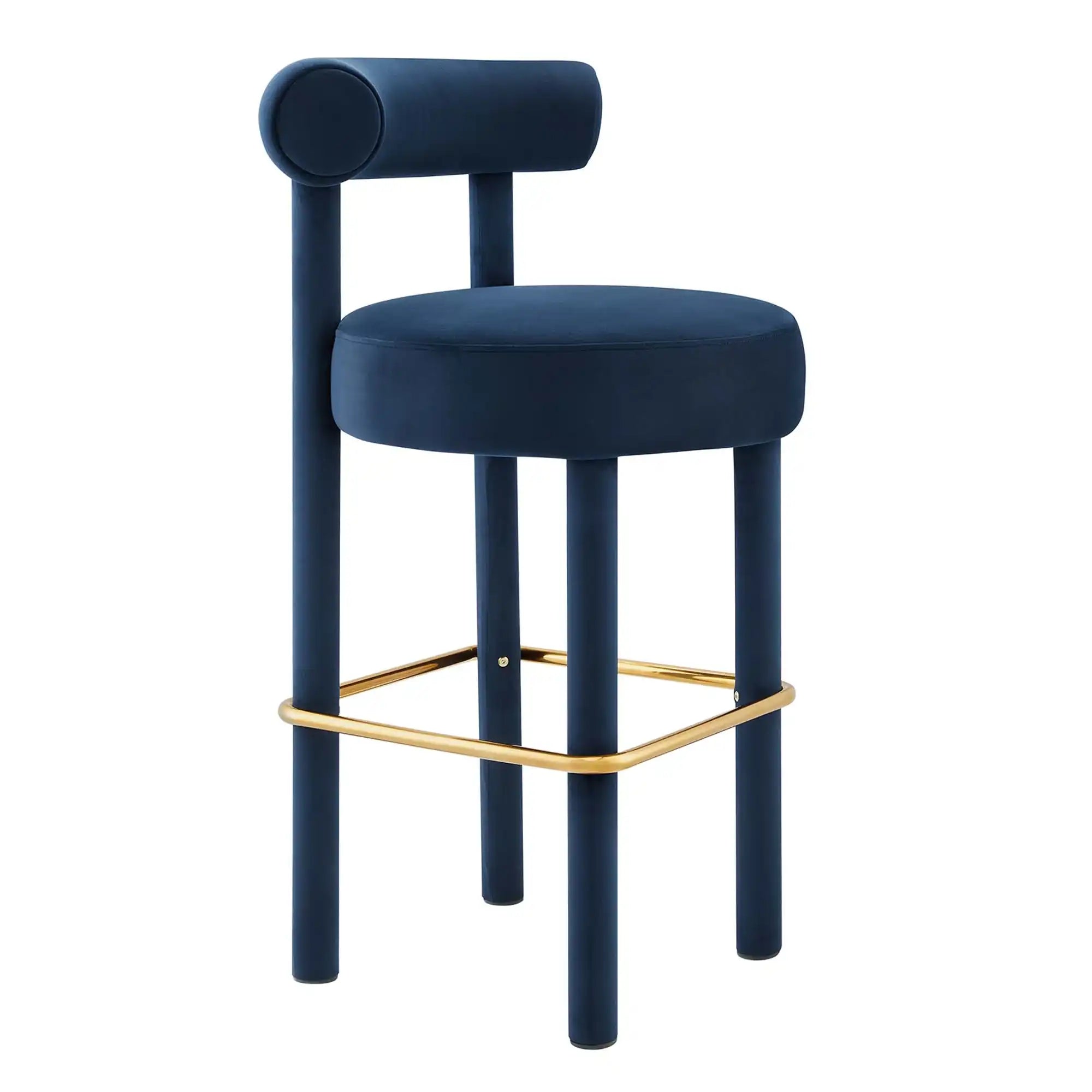 Toulouse Performance Velvet Bar Stool by Modway - Best Buy Furniture
