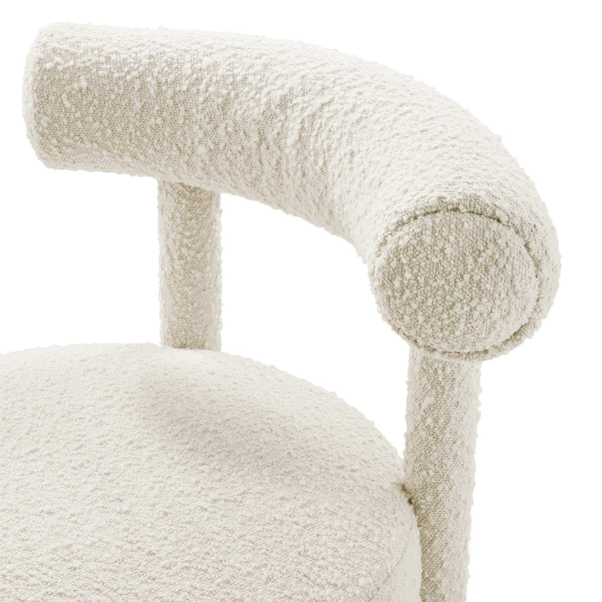 Toulouse Boucle Fabric Dining Chair by Modway - Best Buy Furniture