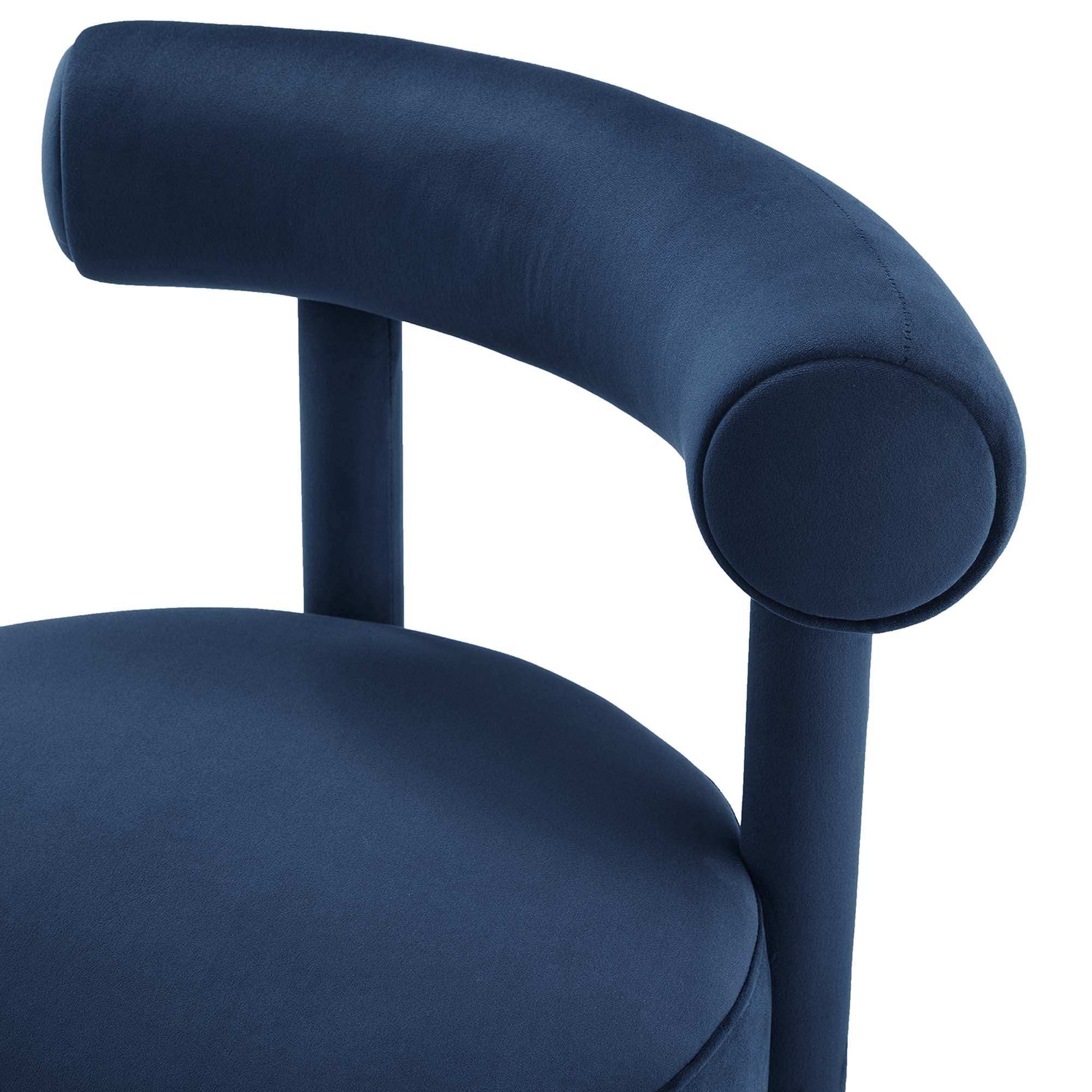 Toulouse Performance Velvet Dining Chair by Modway - Best Buy Furniture