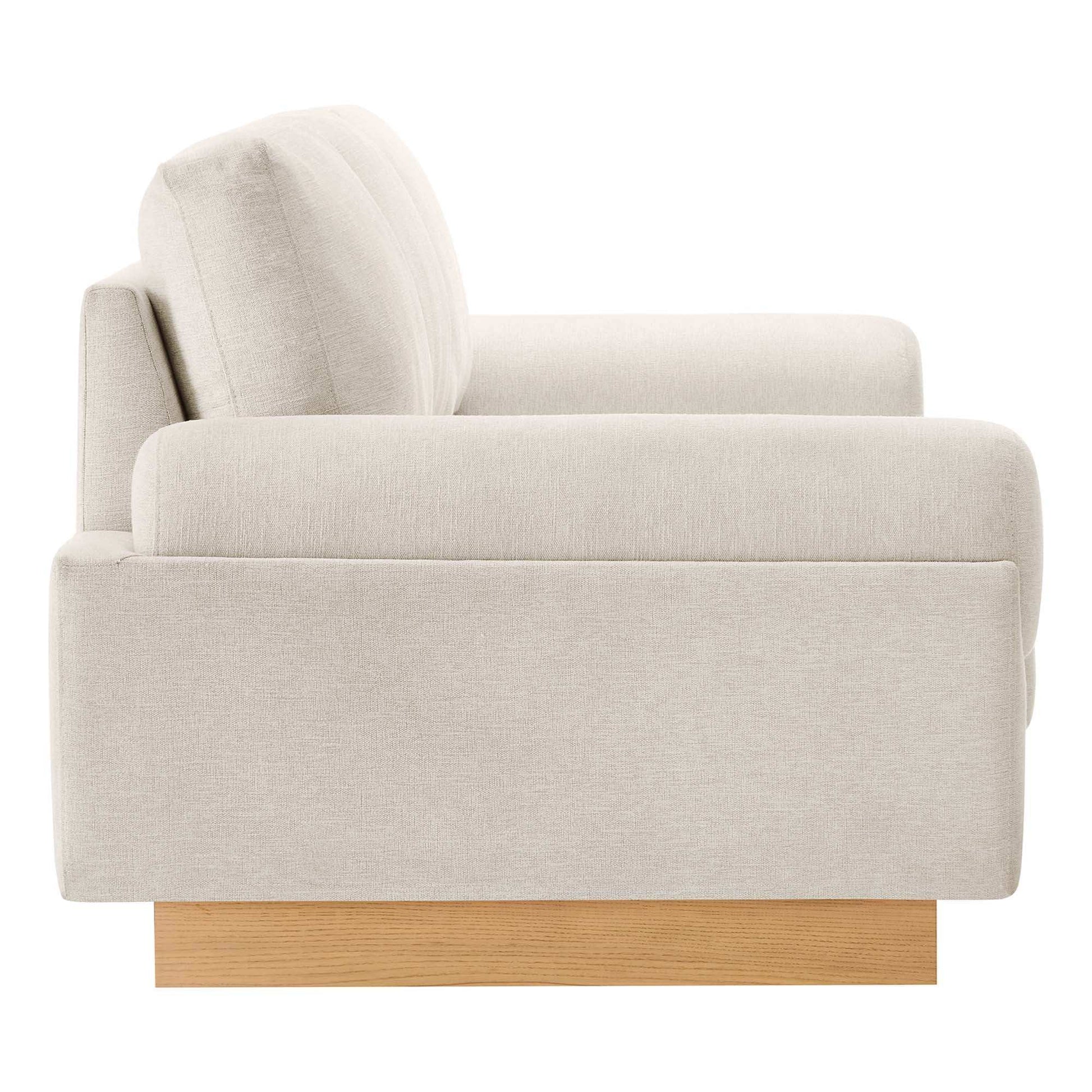Oasis Upholstered Fabric Sofa by Modway - Best Buy Furniture