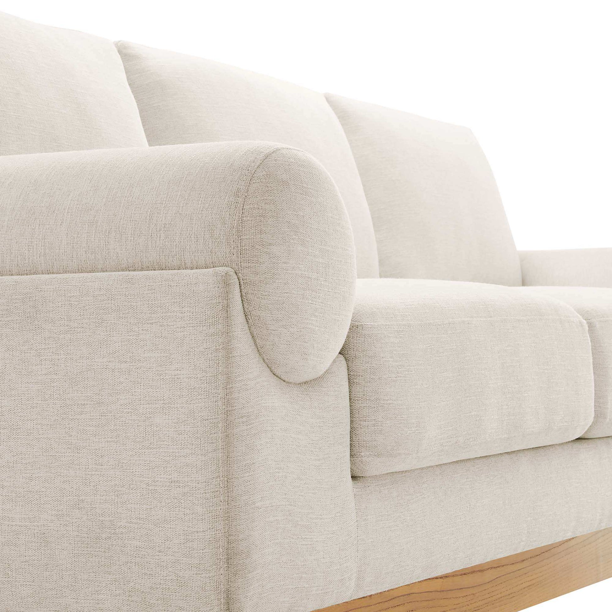 Oasis Upholstered Fabric Sofa by Modway - Best Buy Furniture