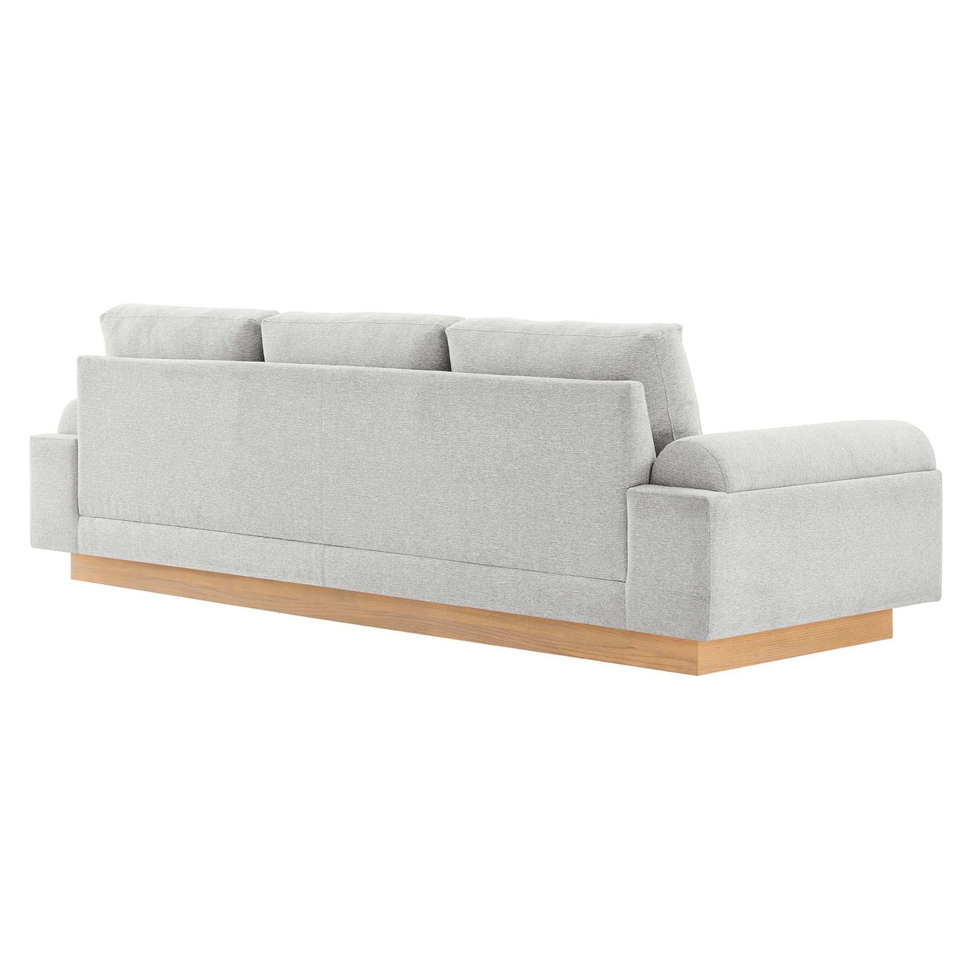 Oasis Upholstered Fabric Sofa by Modway - Best Buy Furniture