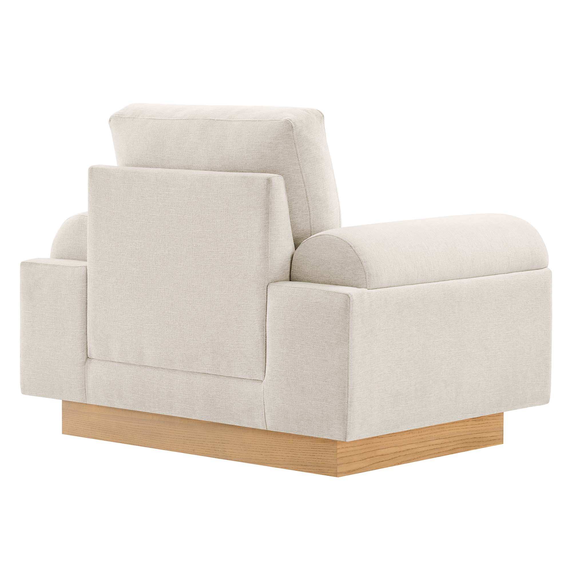 Oasis Upholstered Fabric Armchair by Modway - Best Buy Furniture